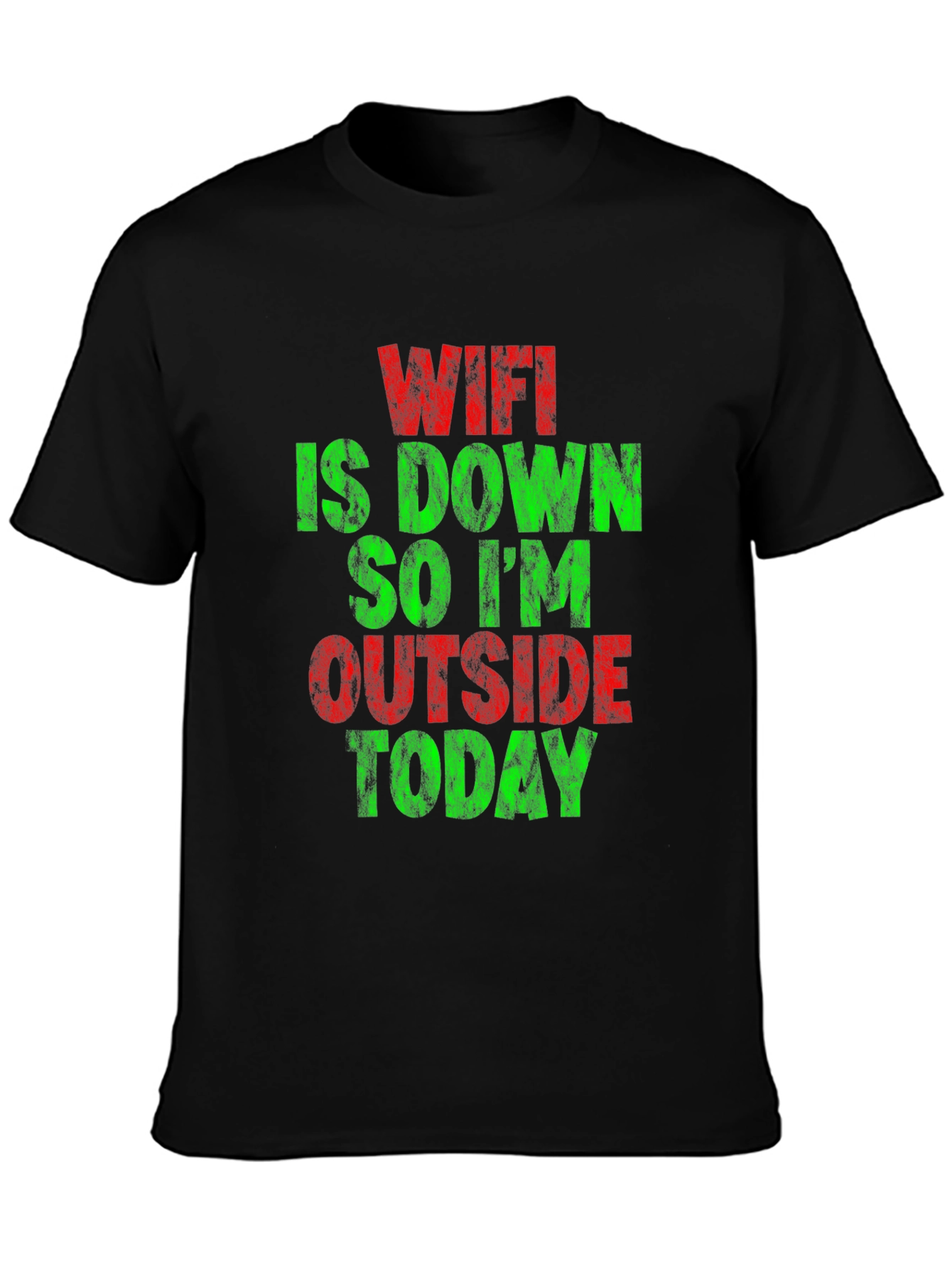 WiFi is Down Humor T-Shirt
