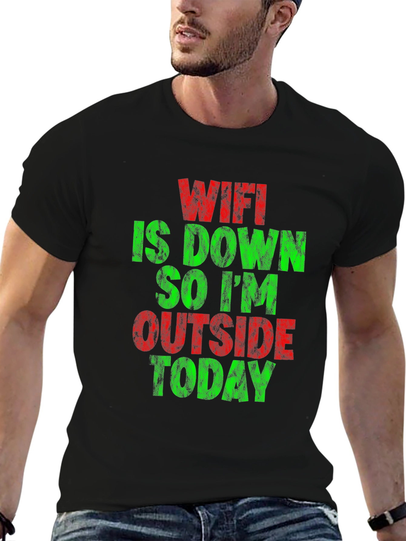 WiFi is Down Humor T-Shirt