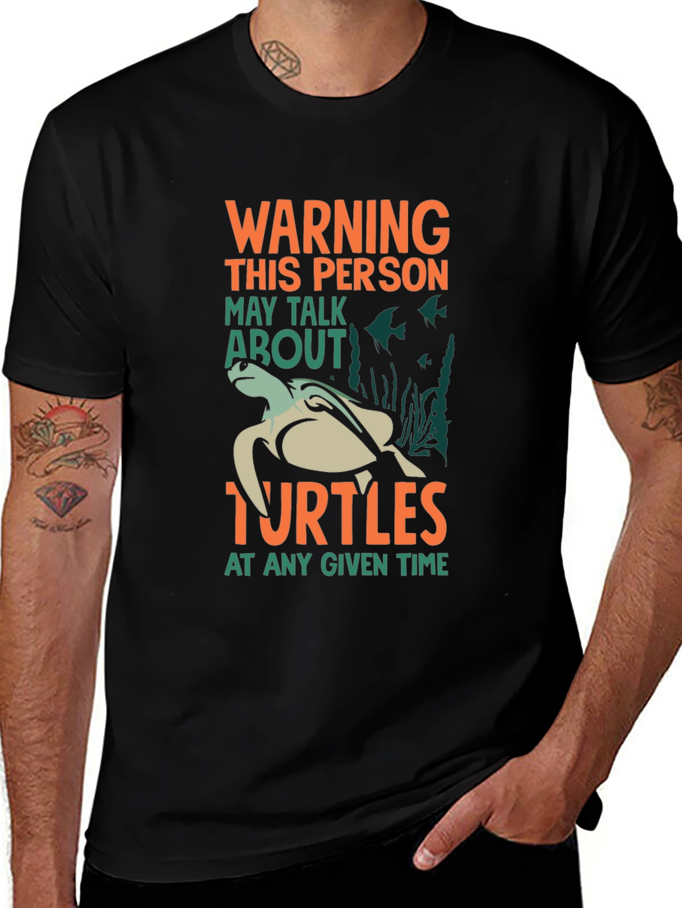 Warning Turtle Lover T-Shirt