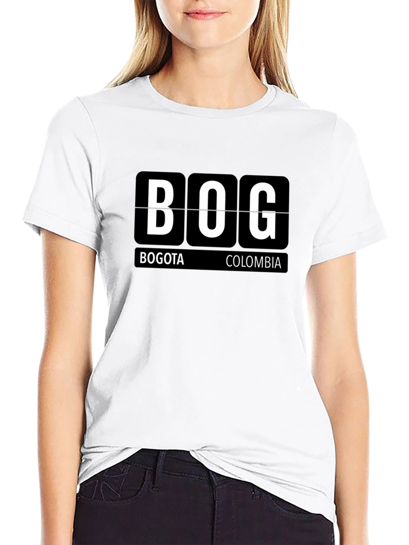 BOG Airport Code T-Shirt - Bogota Colombia