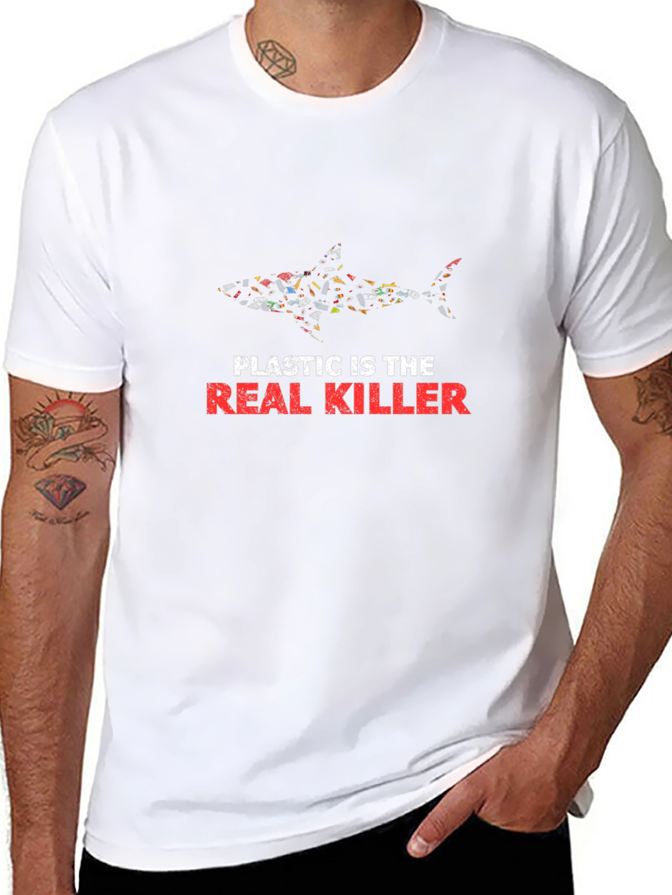 Plastic is the Real Killer Graphic Tee