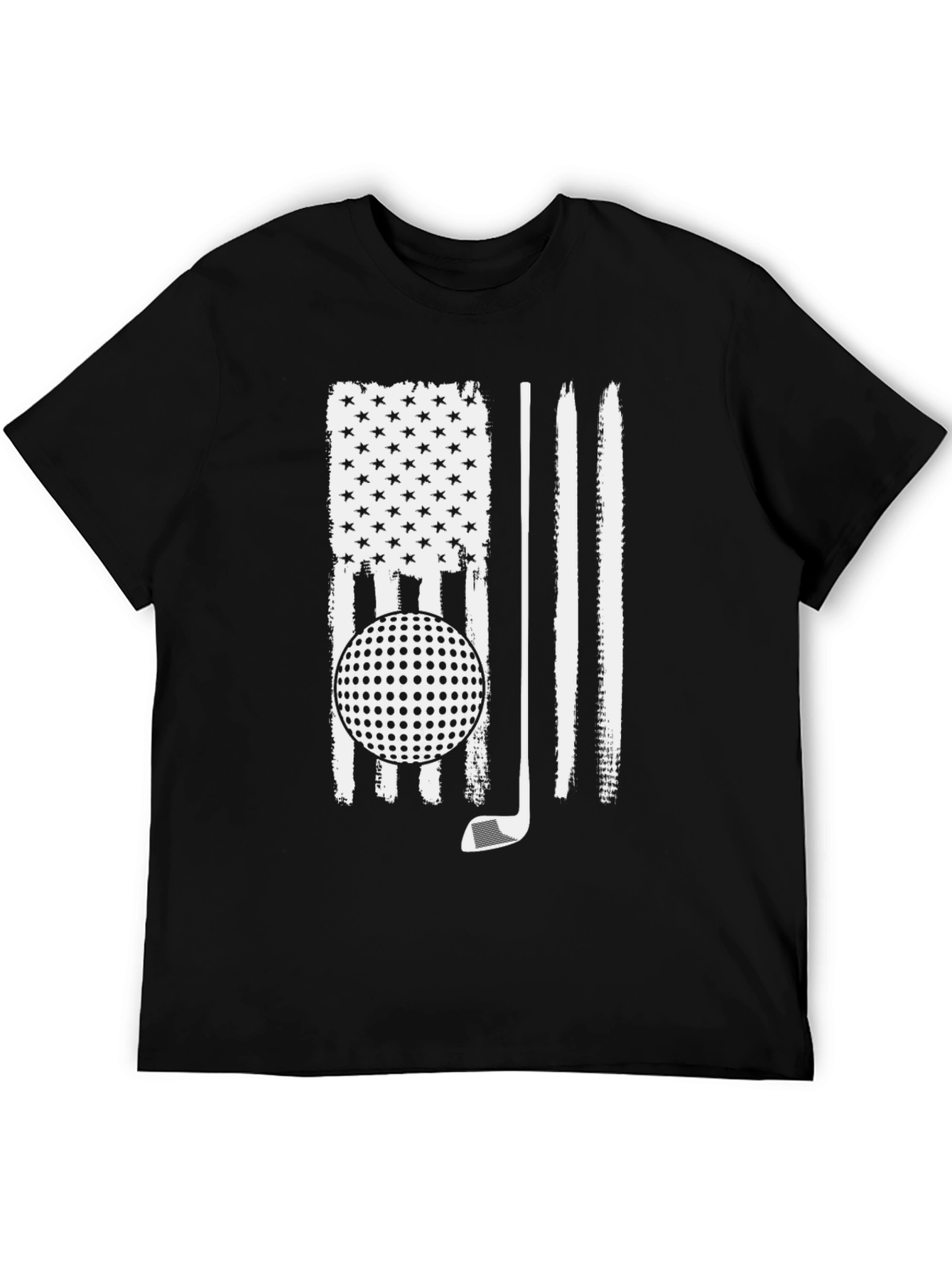 Golf USA Flag Graphic Tee
