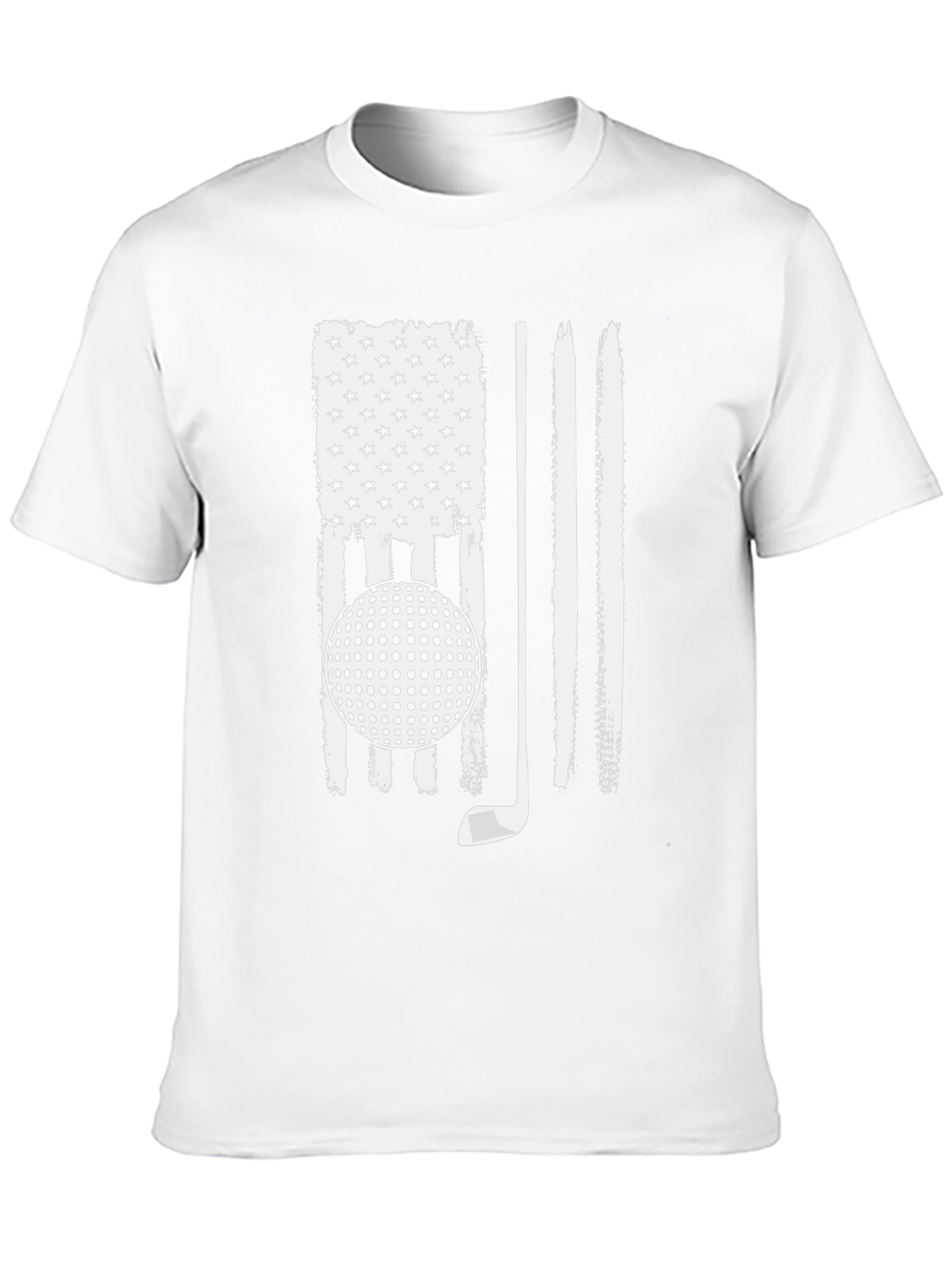 Golf USA Flag Graphic Tee