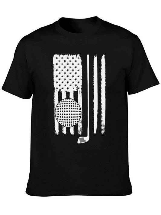 Golf USA Flag Graphic Tee