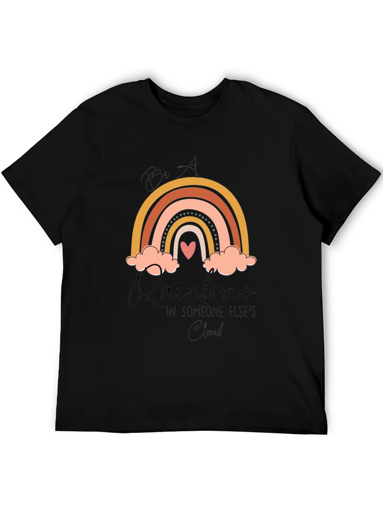Be A Rainbow Graphic T-Shirt