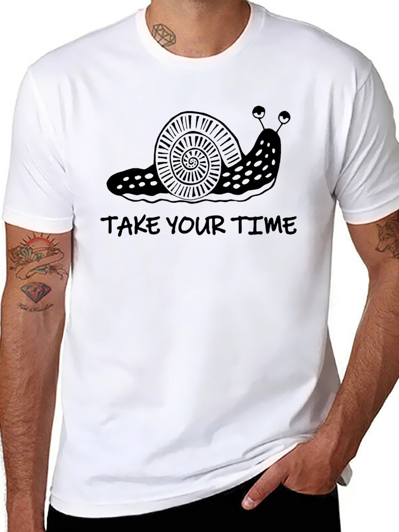 Take Your Time Snail Graphic Tee