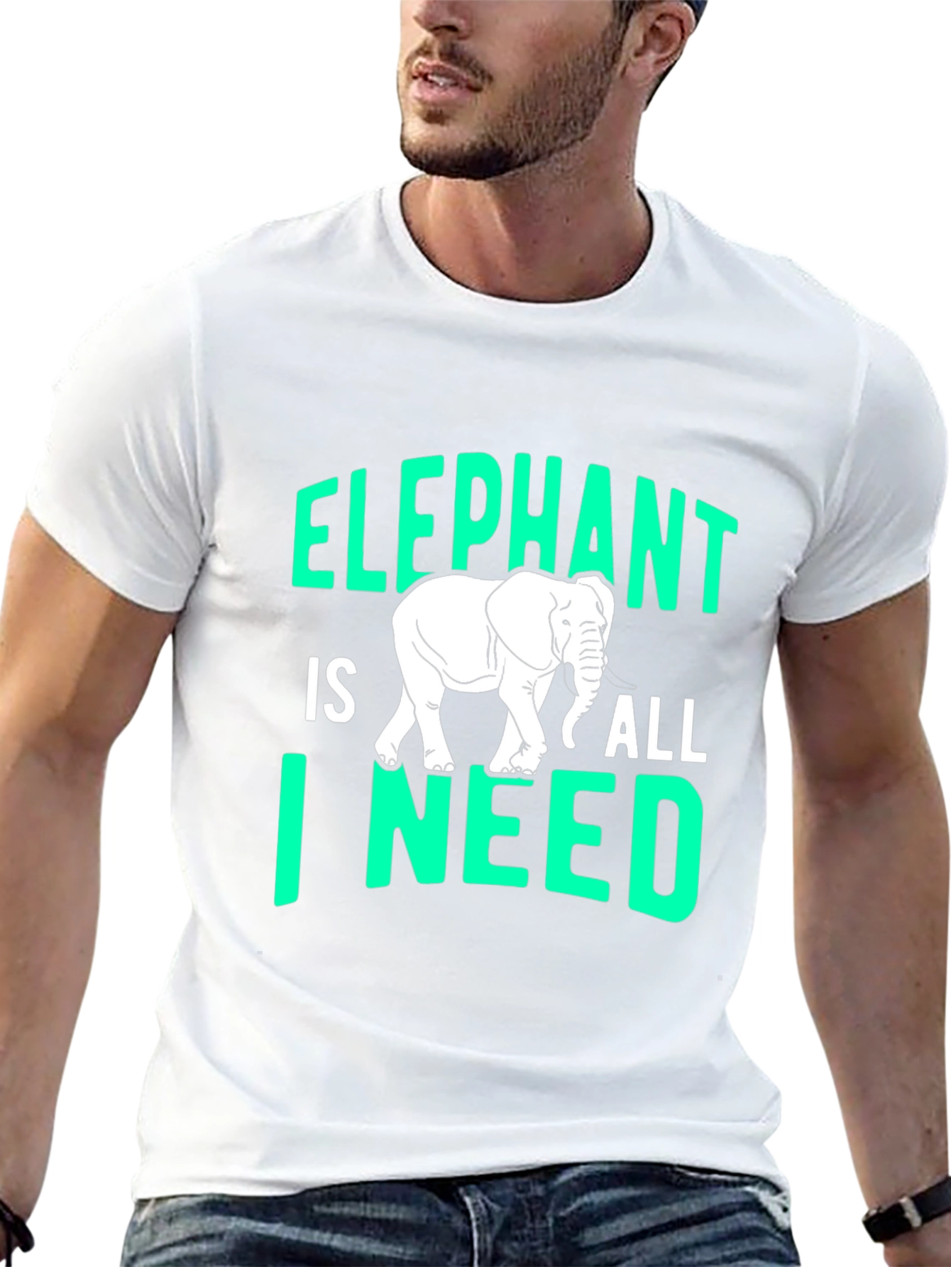 Elephant Lover T-Shirt - All I Need Tee