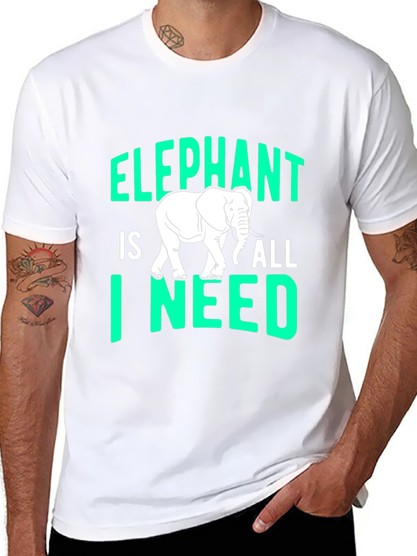 Elephant Lover T-Shirt - All I Need Tee