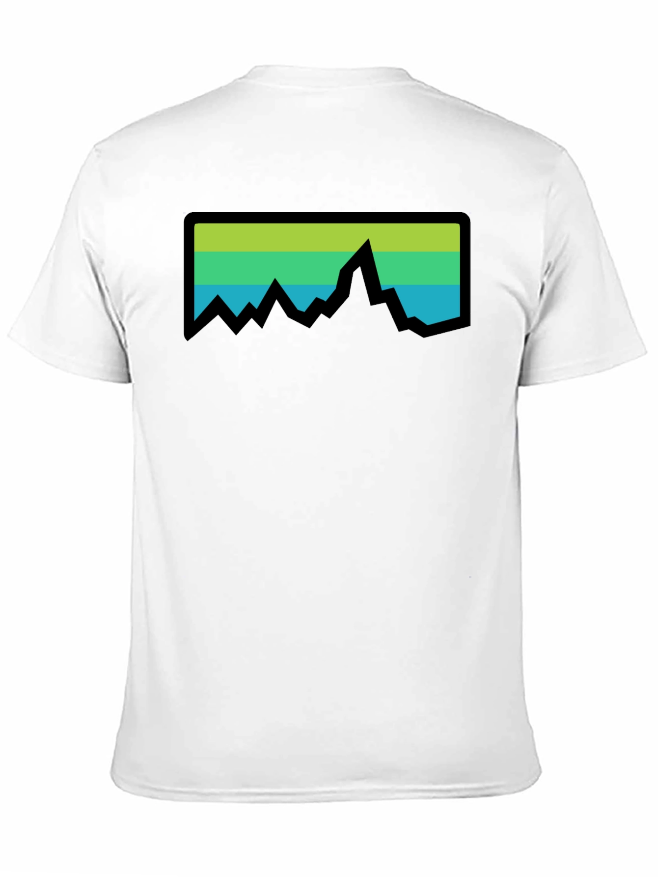 Mountain Range Graphic Tee - Black