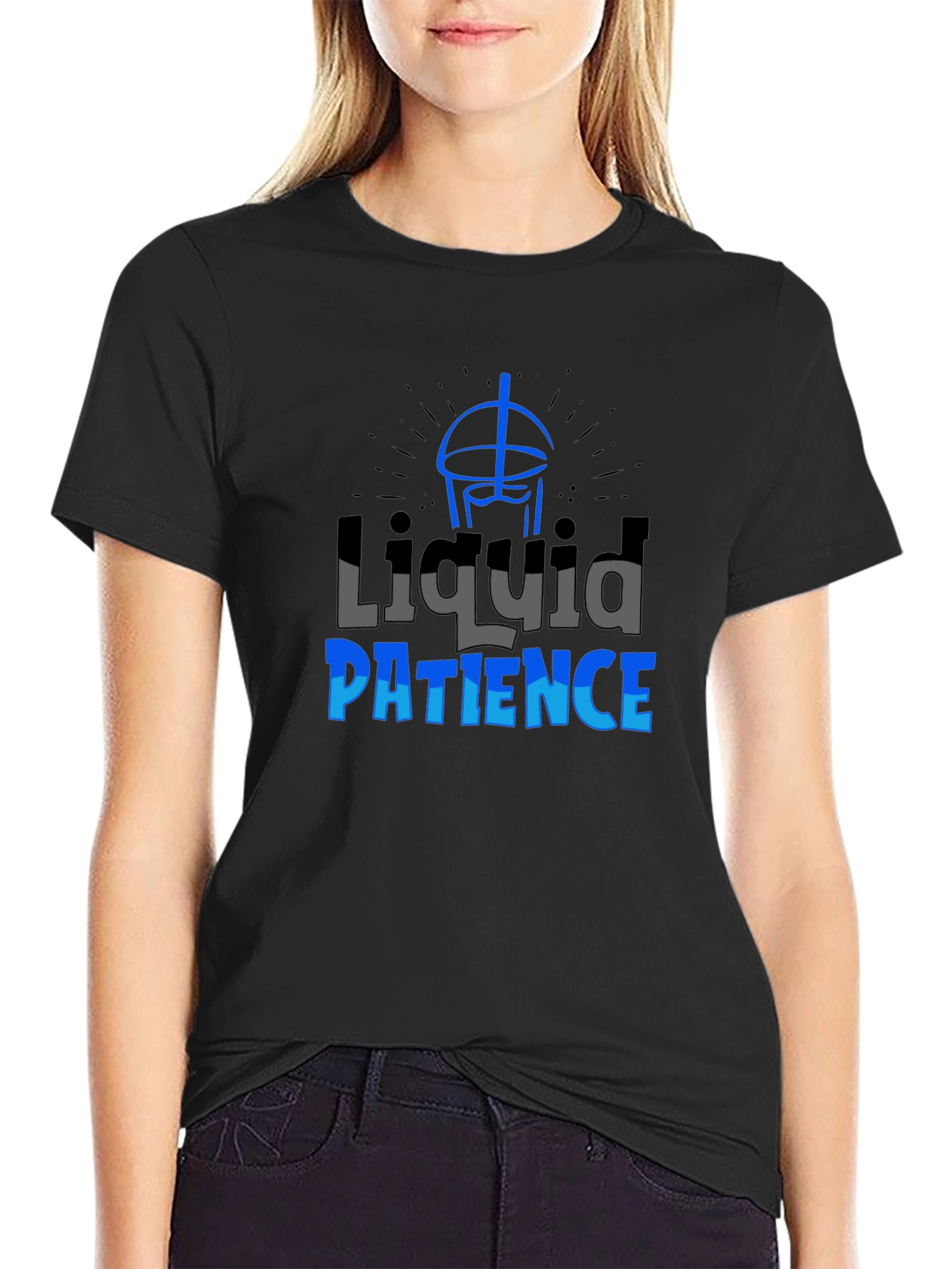 Liquid Patience Graphic T-Shirt