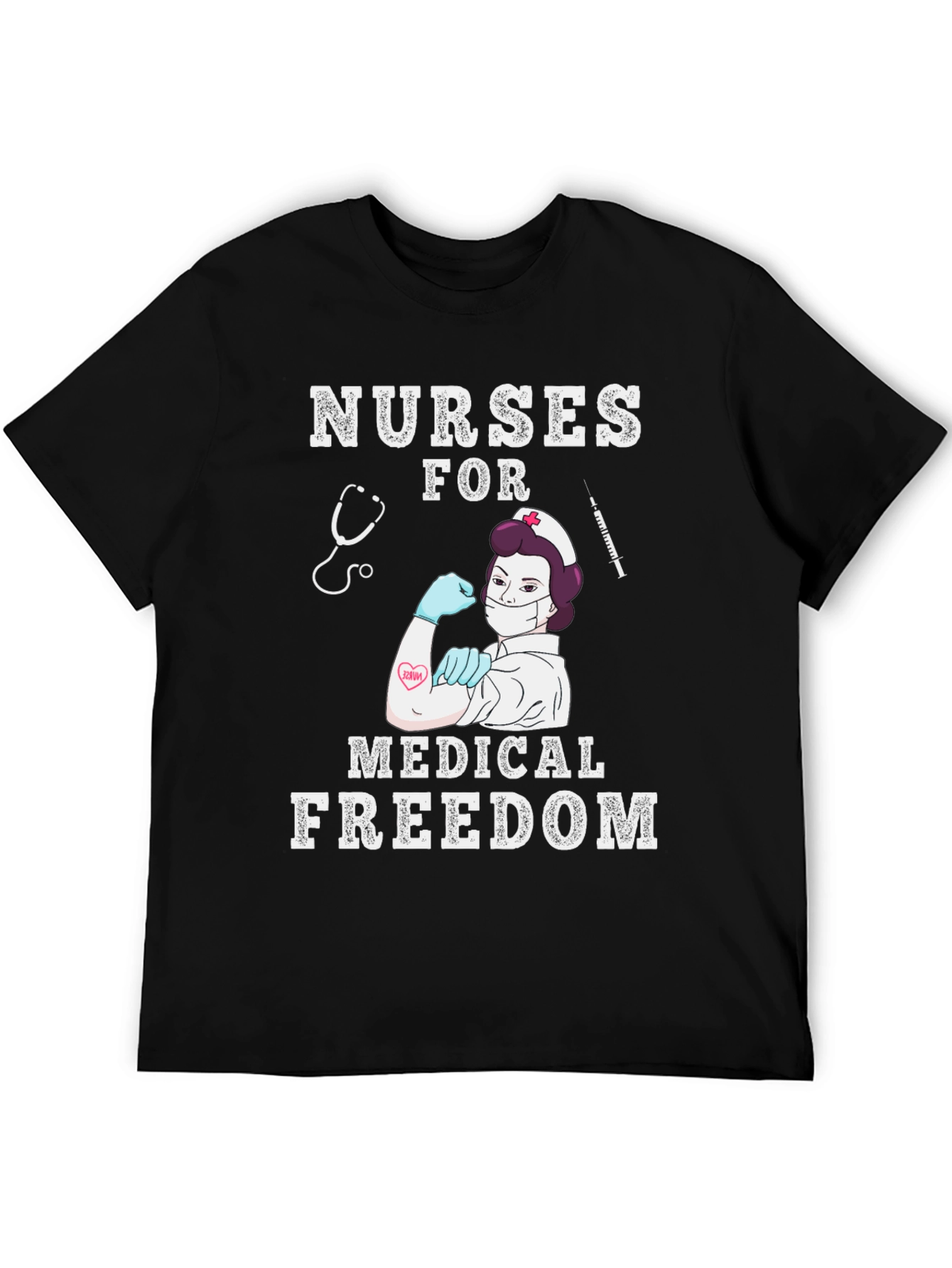 Nurses for Medical Freedom Graphic Tee