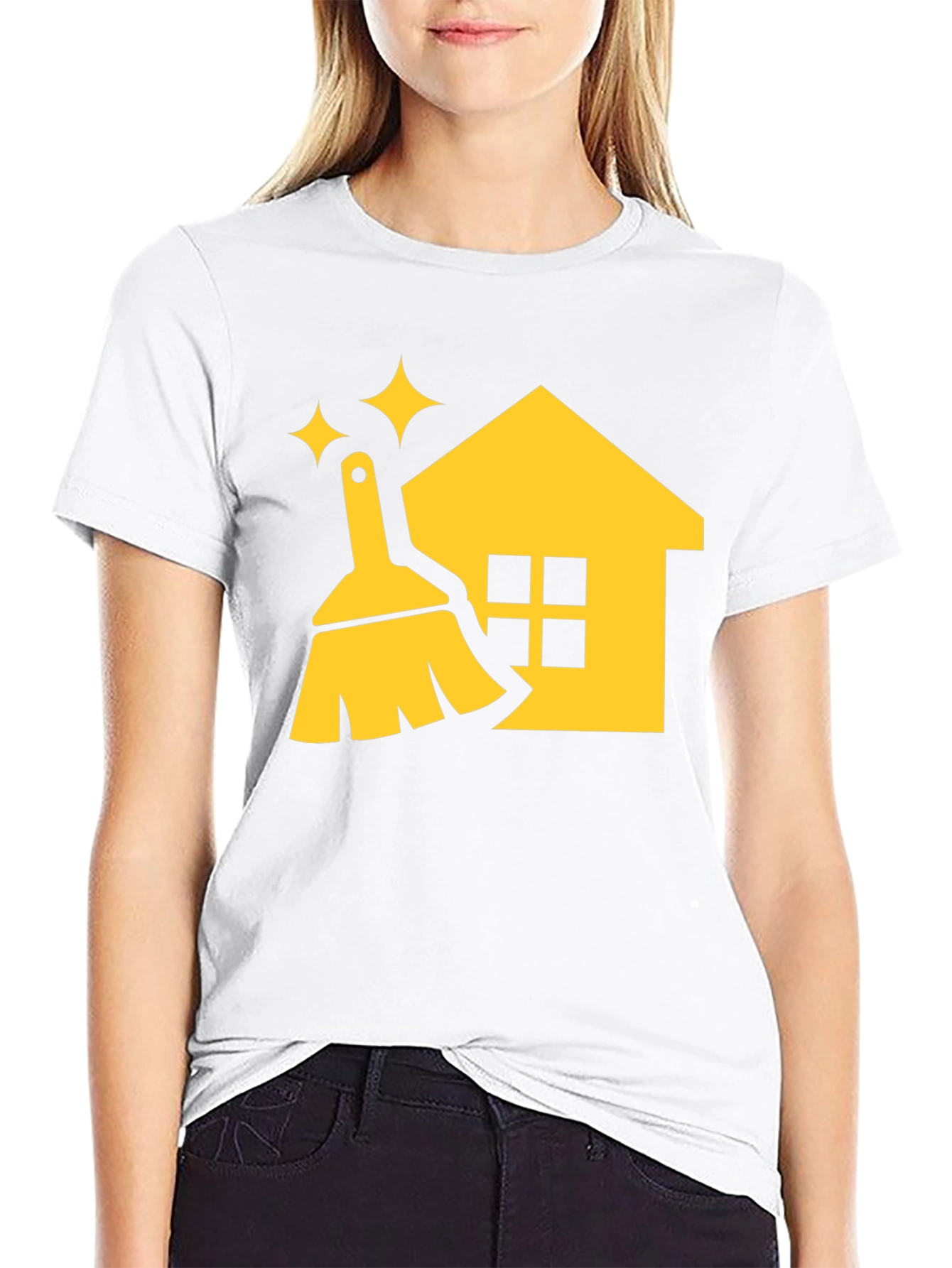 Cleaning Service T-Shirt: Home Cleaning Design