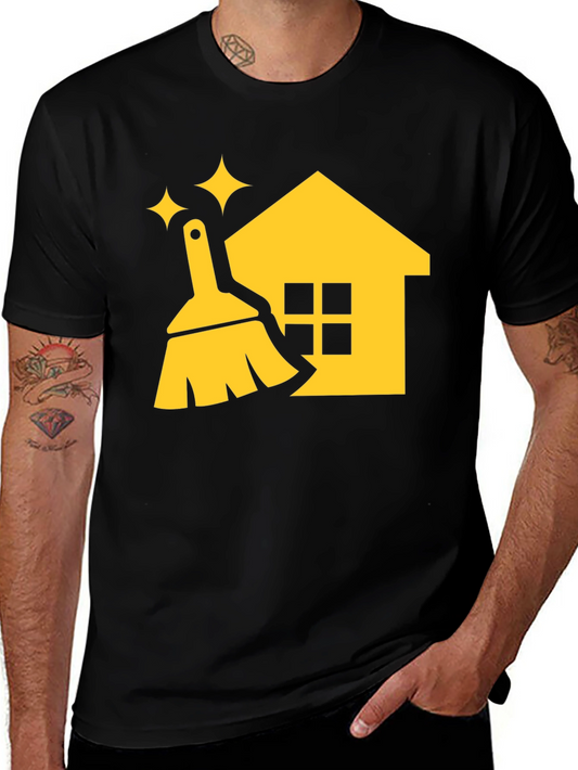 Cleaning Service T-Shirt: Home Cleaning Design