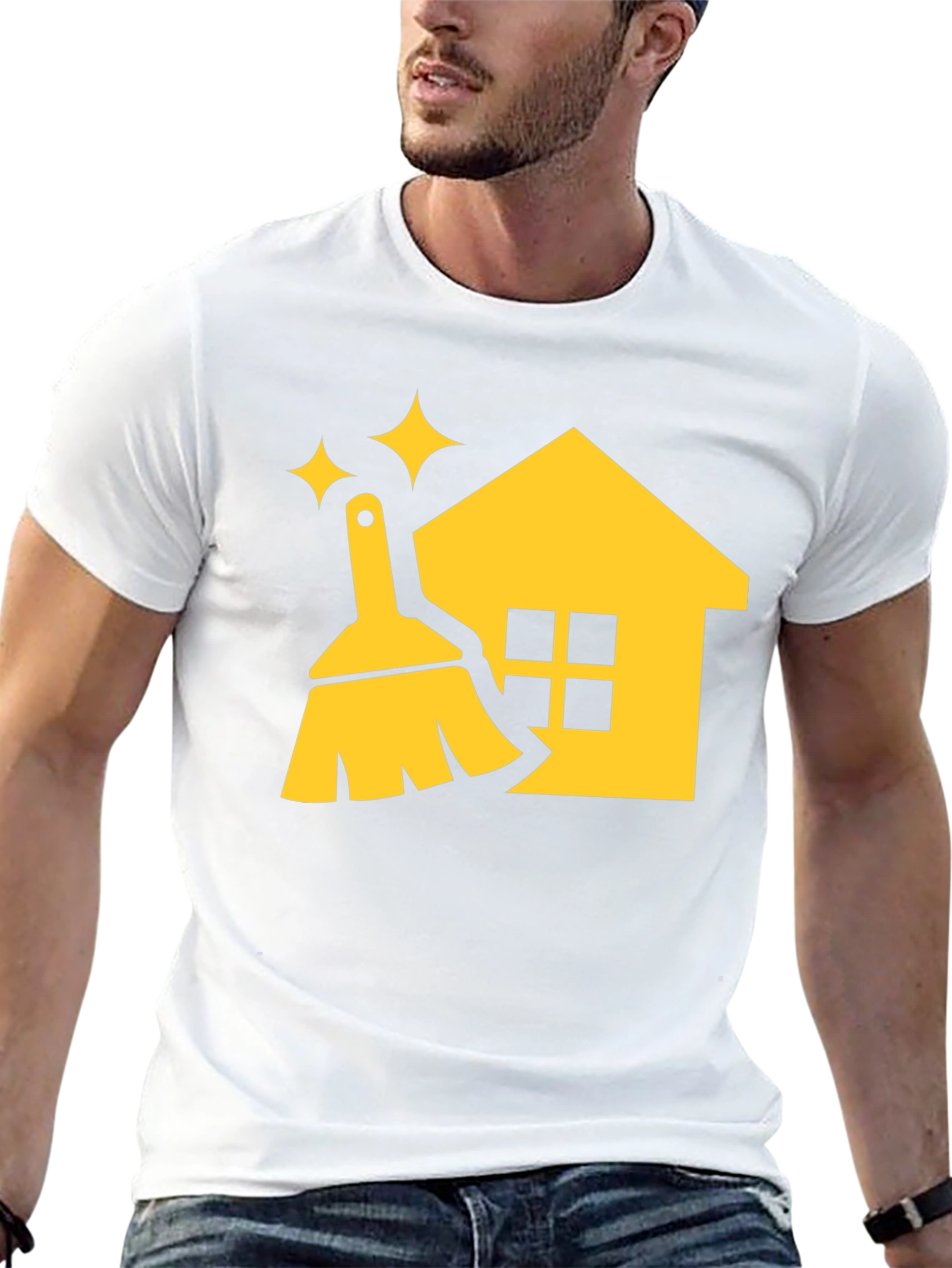 Cleaning Service T-Shirt: Home Cleaning Design