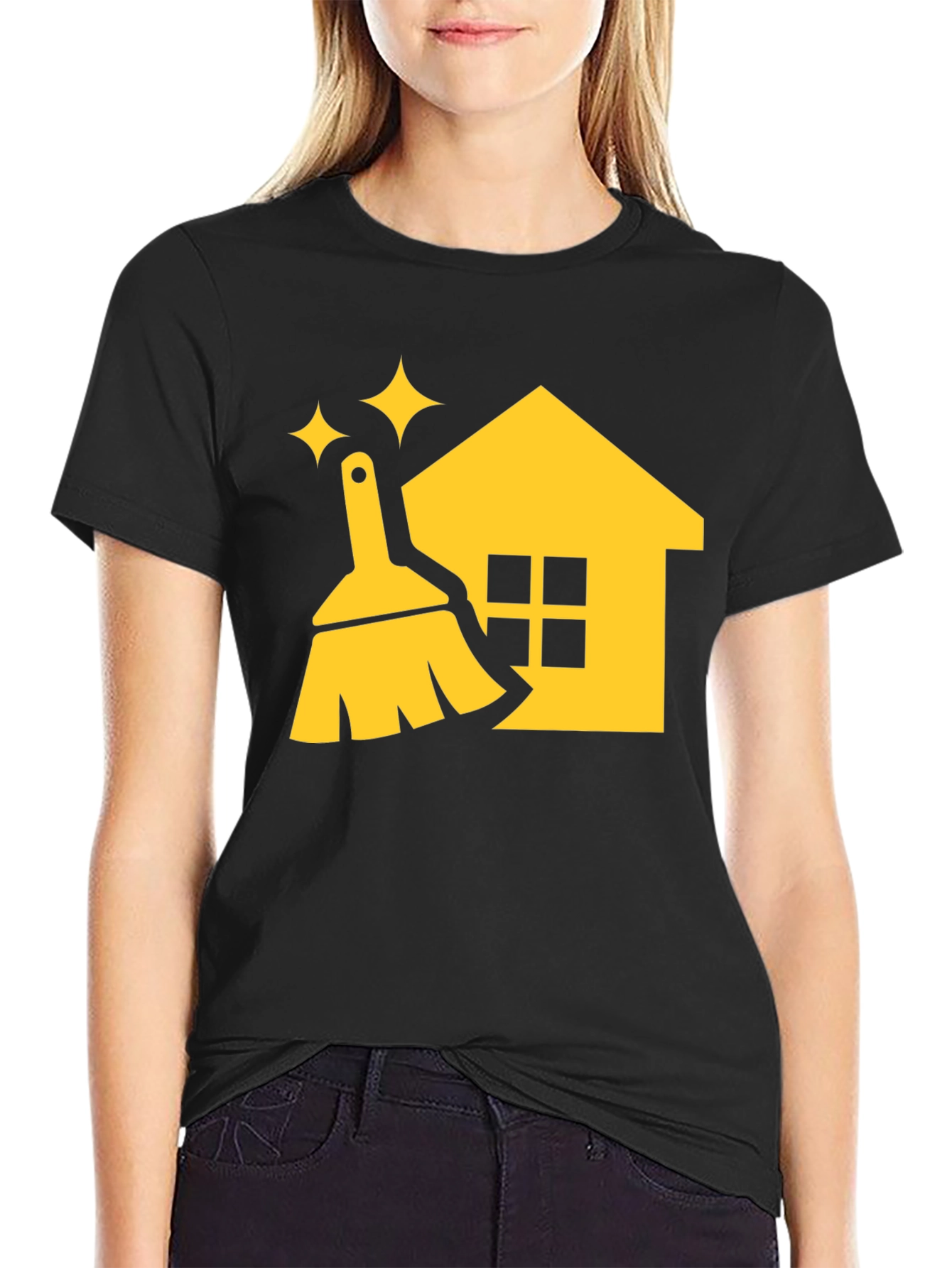 Cleaning Service T-Shirt: Home Cleaning Design