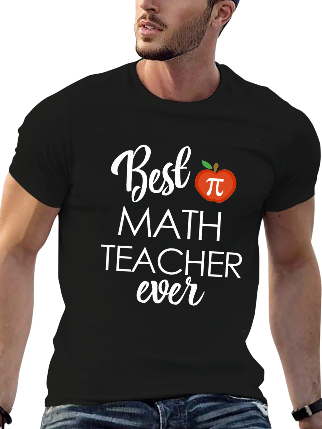 Best Math Teacher Ever T-Shirt - Soft Cotton Tee