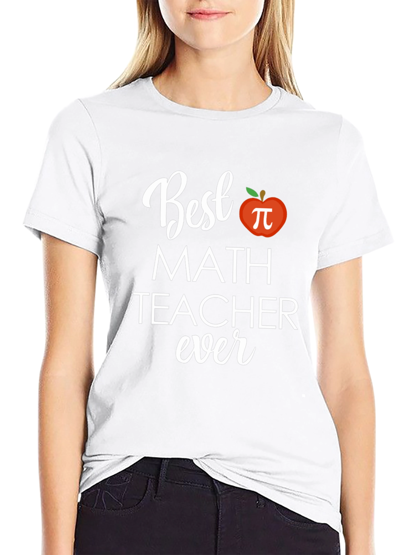 Best Math Teacher Ever T-Shirt - Soft Cotton Tee