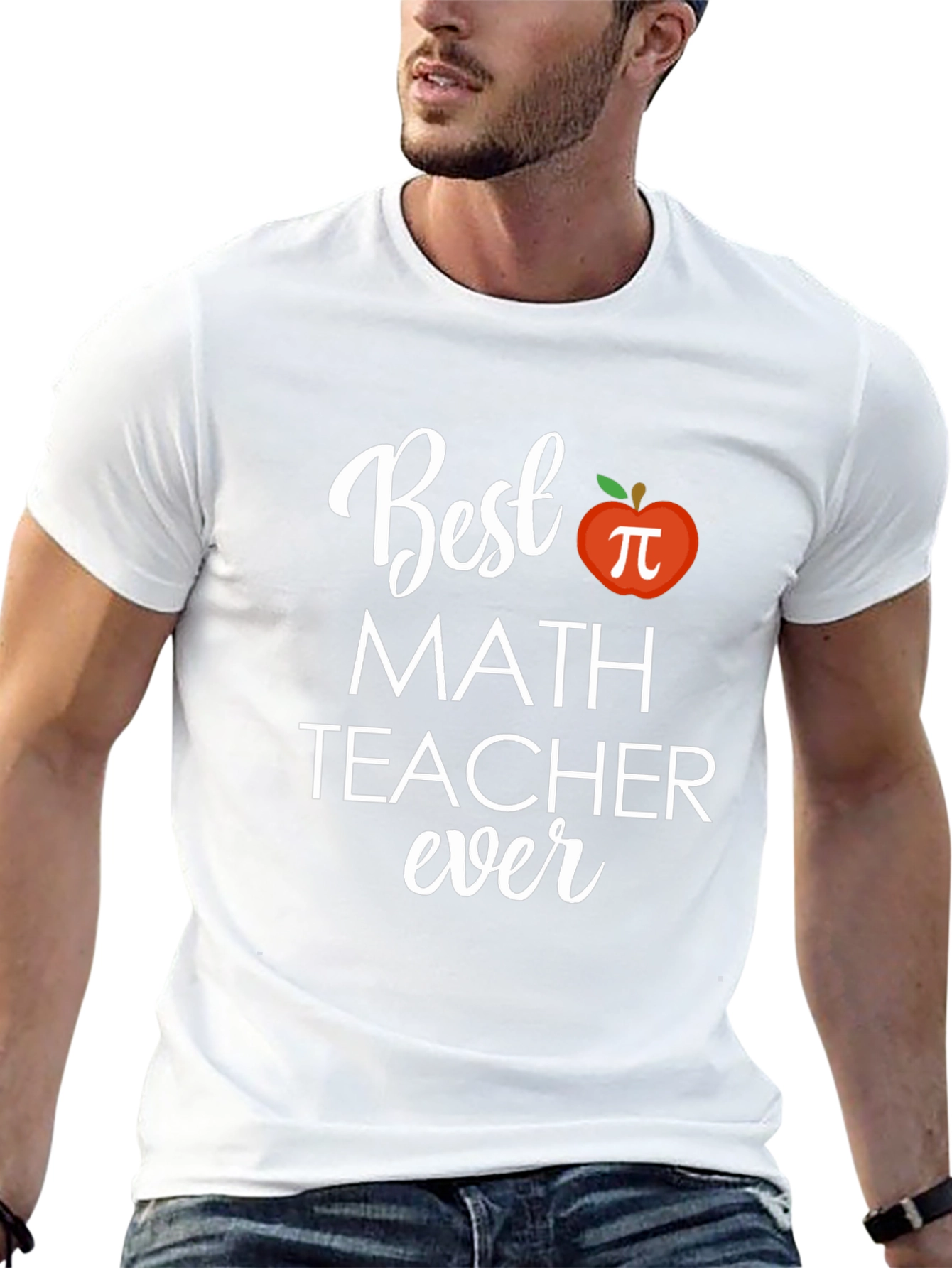 Best Math Teacher Ever T-Shirt - Soft Cotton Tee