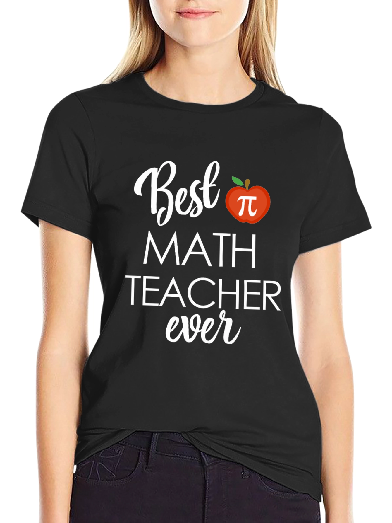 Best Math Teacher Ever T-Shirt - Soft Cotton Tee