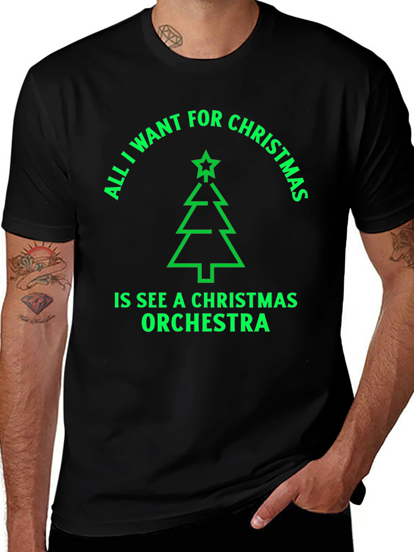 Christmas Orchestra T-Shirt - Holiday Fun