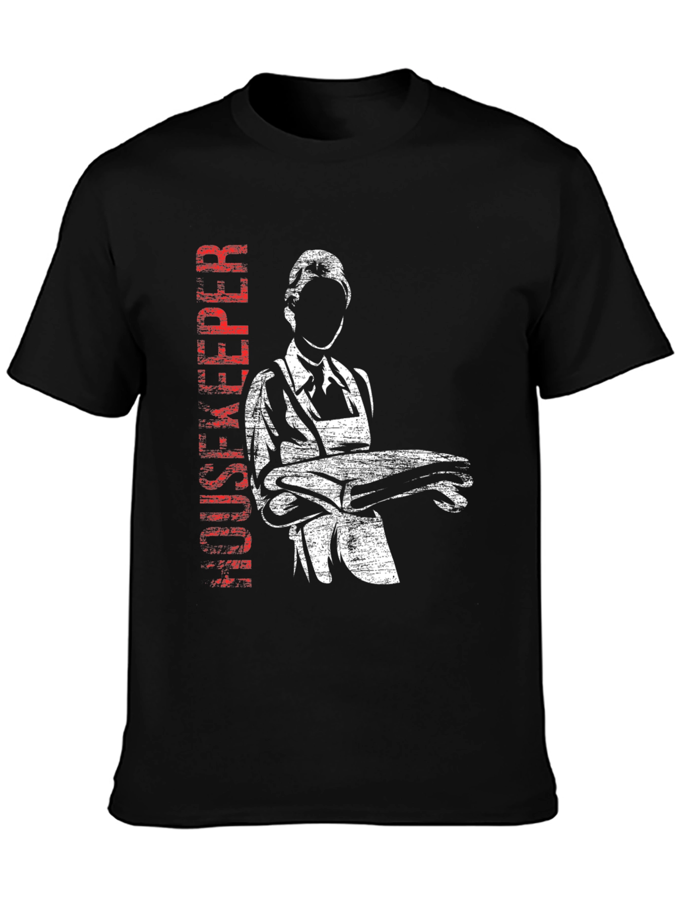 Housekeeper Graphic Tee - Classic Black T-Shirt