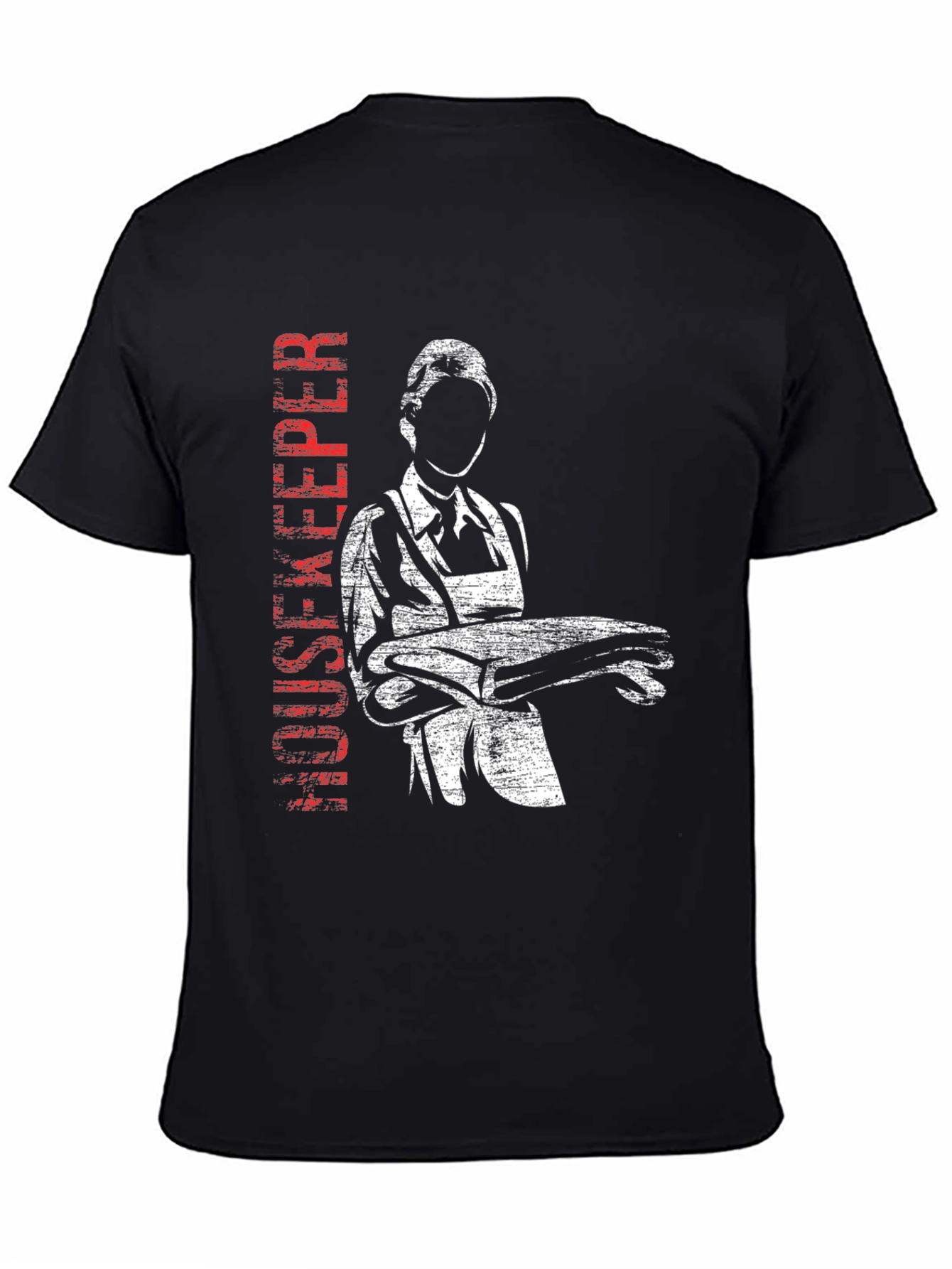 Housekeeper Graphic Tee - Classic Black T-Shirt