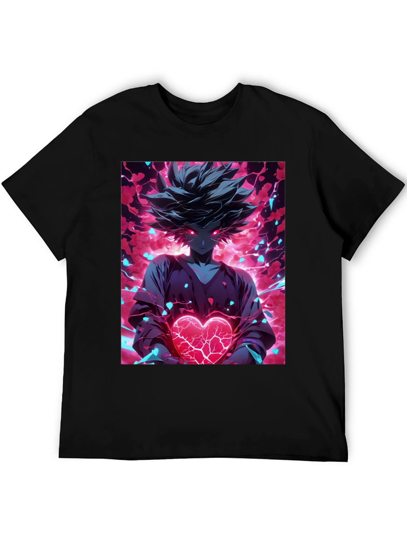 Anime Heart T-Shirt - Graphic Tee
