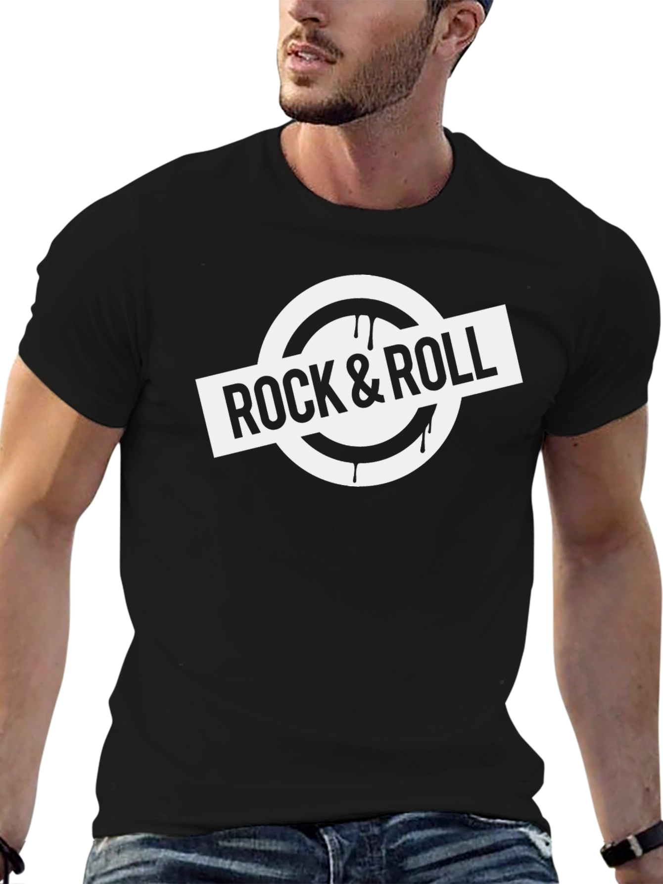 Rock & Roll Graphic T-Shirt - Classic Music Tee
