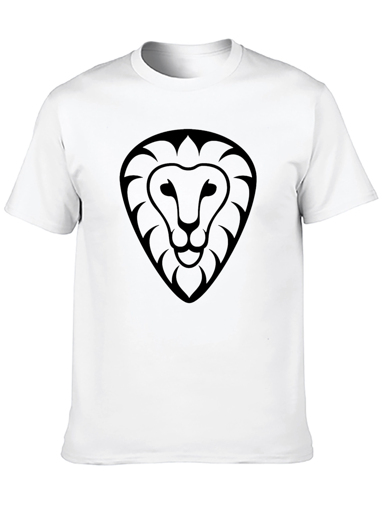Black Lion Graphic Tee - Stylish & Modern