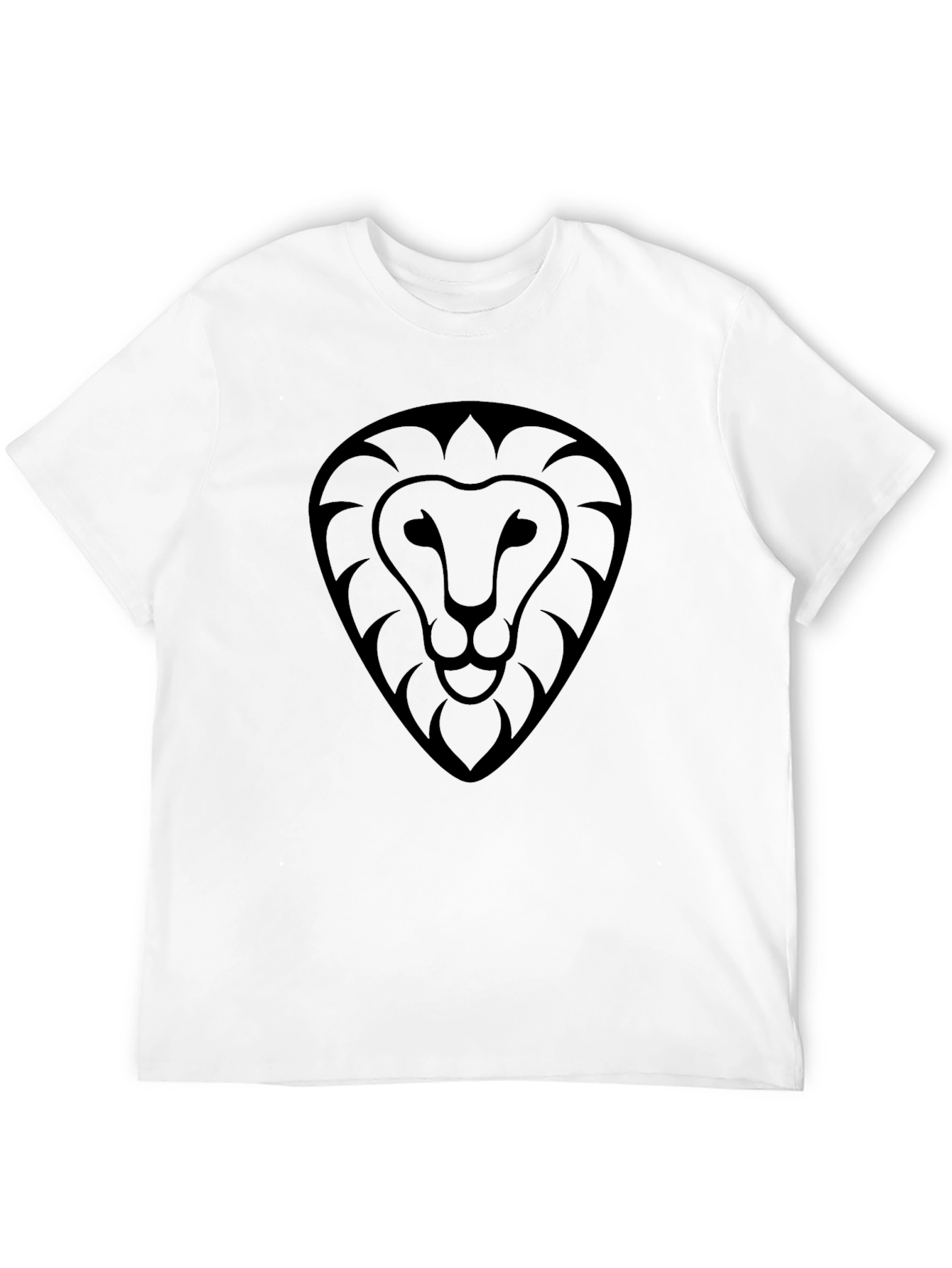 Black Lion Graphic Tee - Stylish & Modern