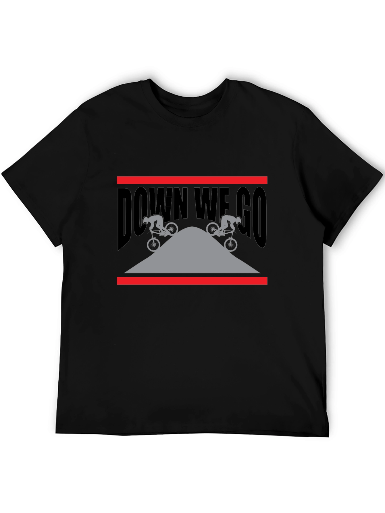 Down We Go Mountain Bike T-Shirt