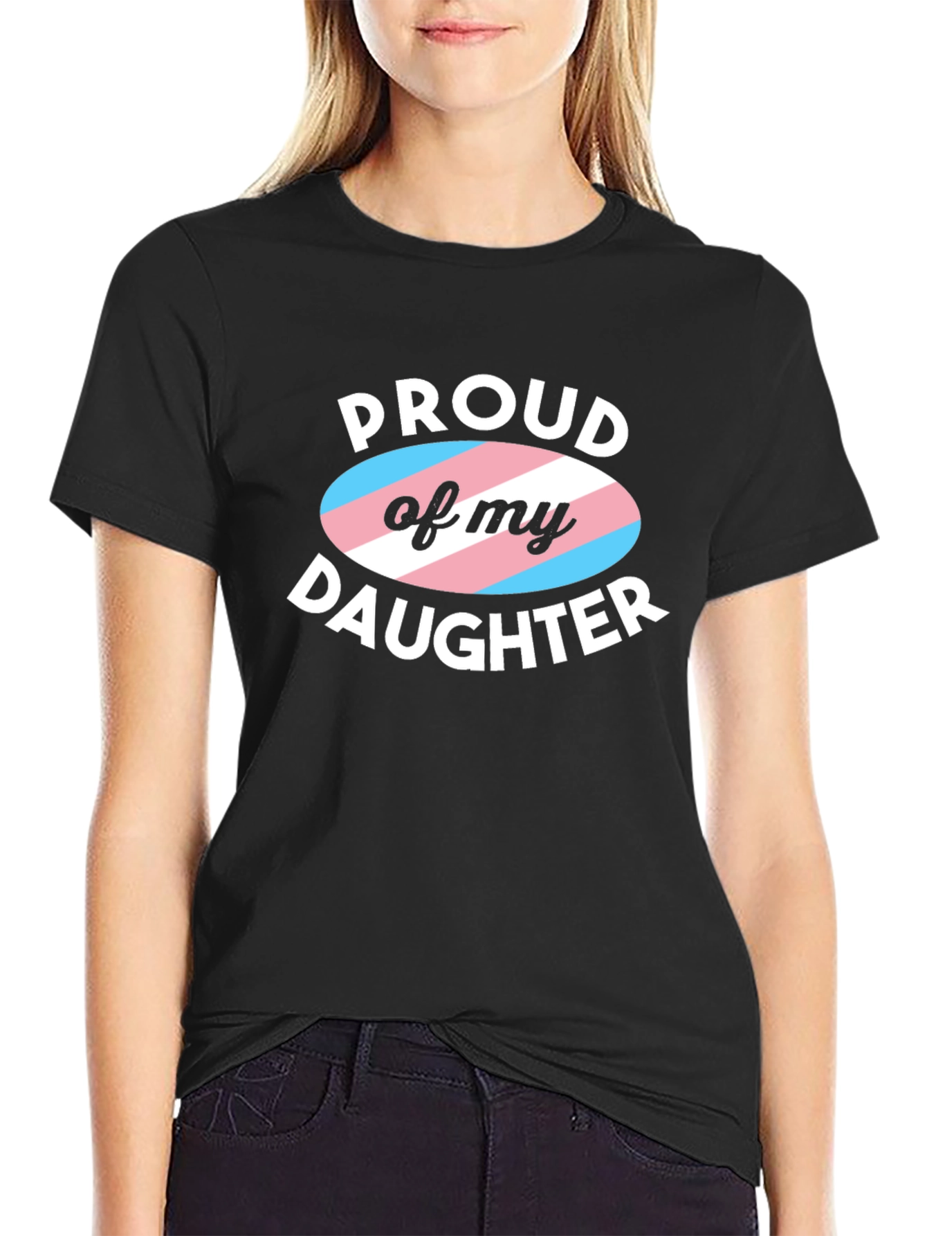 Proud of My Daughter Transgender Pride T-Shirt