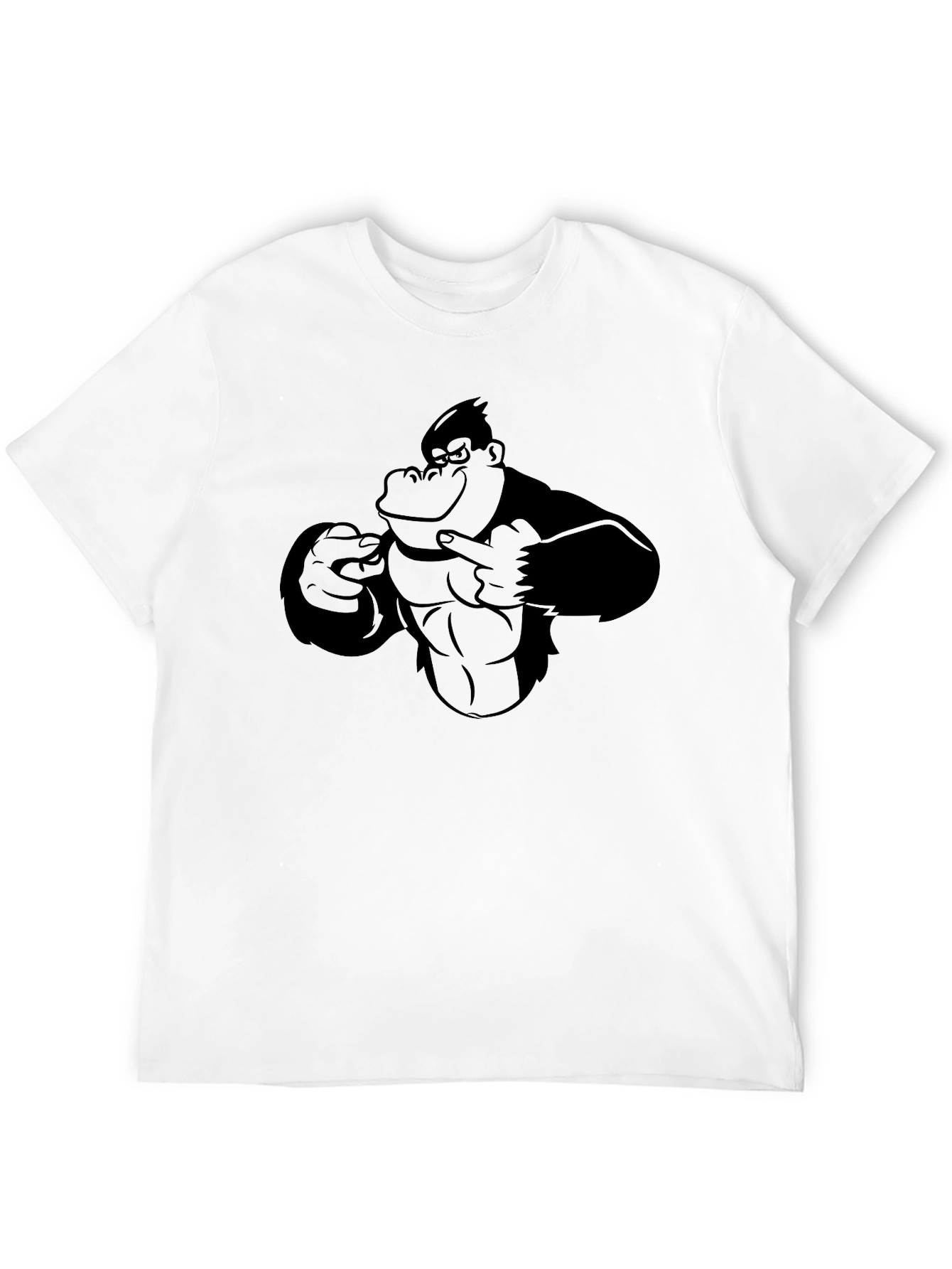 Gorilla Graphic Tee - Mens Black T-Shirt