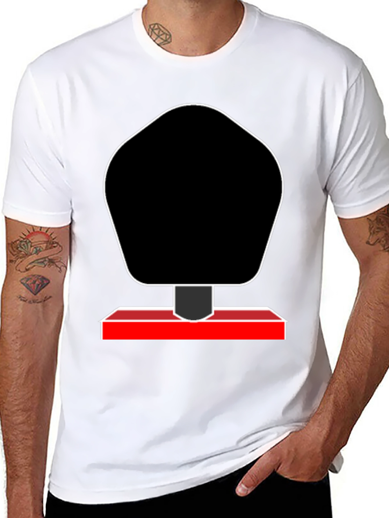 Abstract Graphic Tee - Modern Streetwear Style