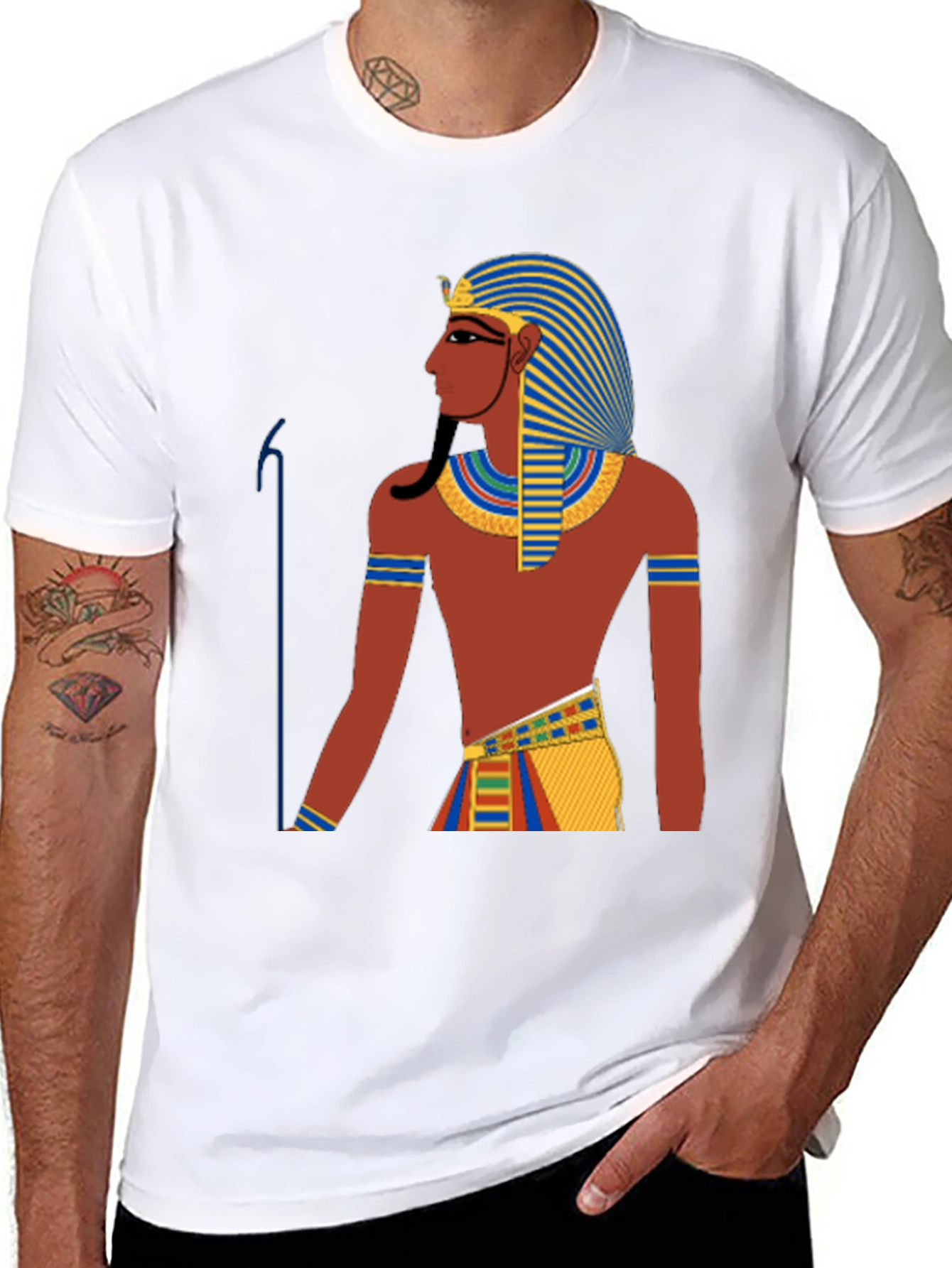 Egyptian Pharaoh Graphic Tee - Unisex