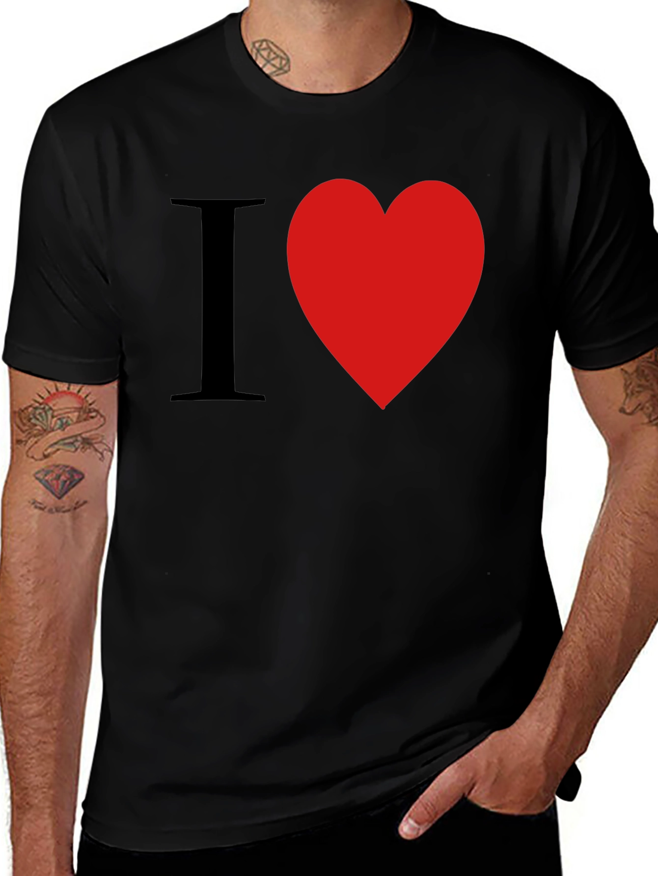 I Heart [Love] Graphic T-Shirt