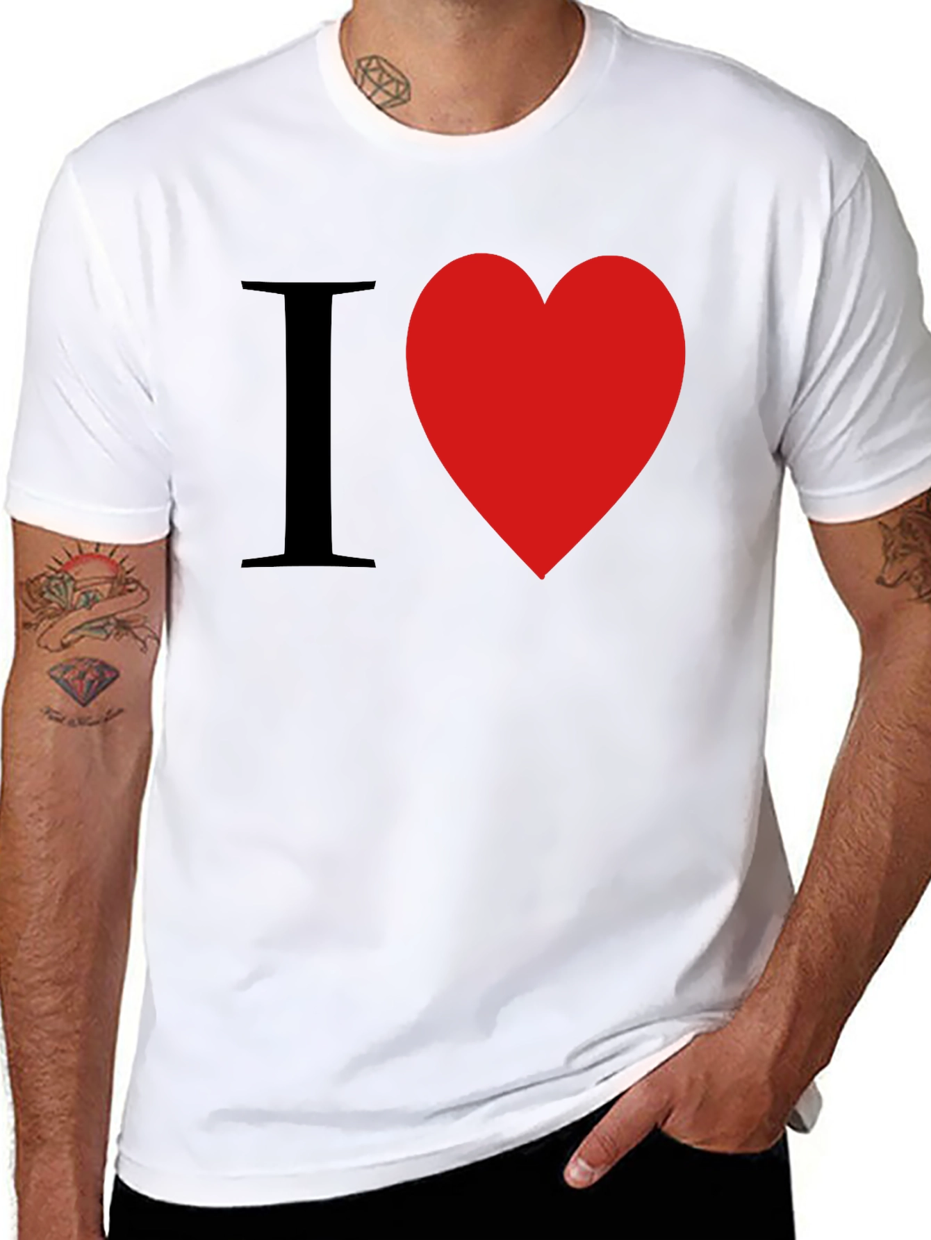 I Heart [Love] Graphic T-Shirt