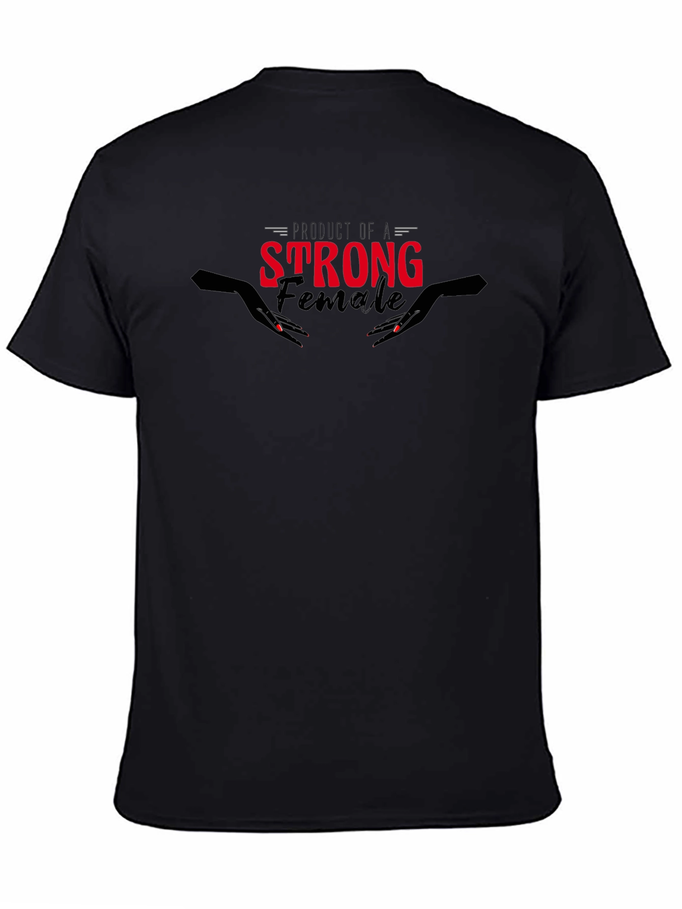 Strong Female Graphic Tee - Empowering Design
