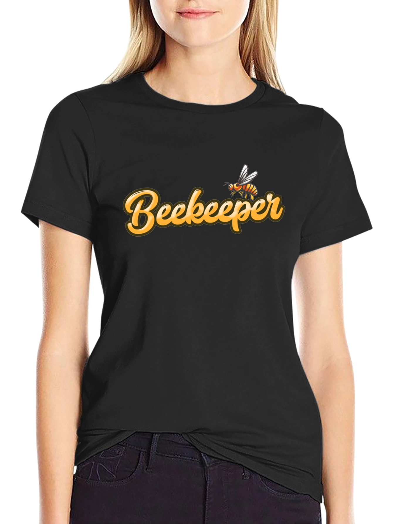 Beekeeper Graphic Tee - Honeybee Design