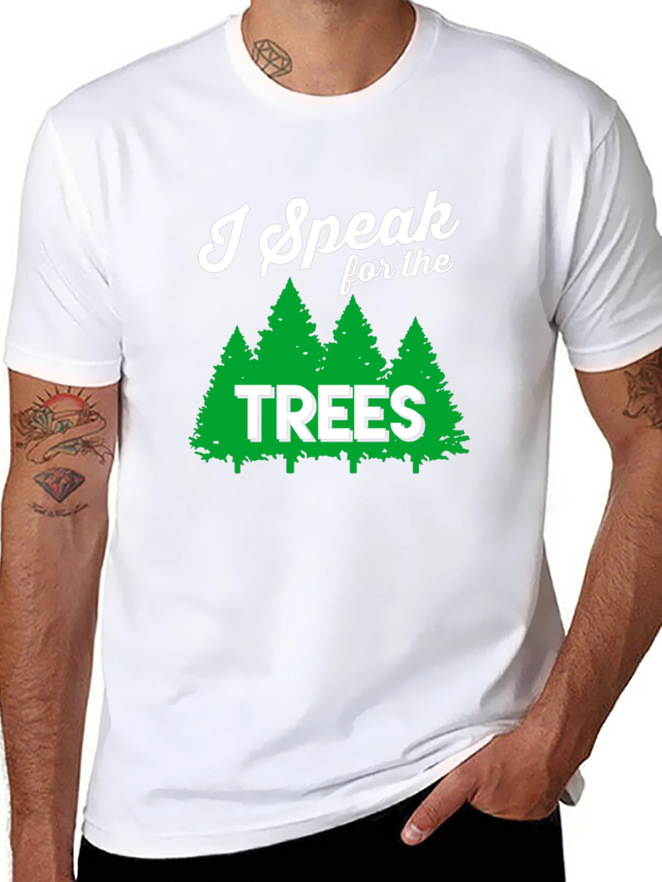 I Speak for the Trees Graphic T-Shirt