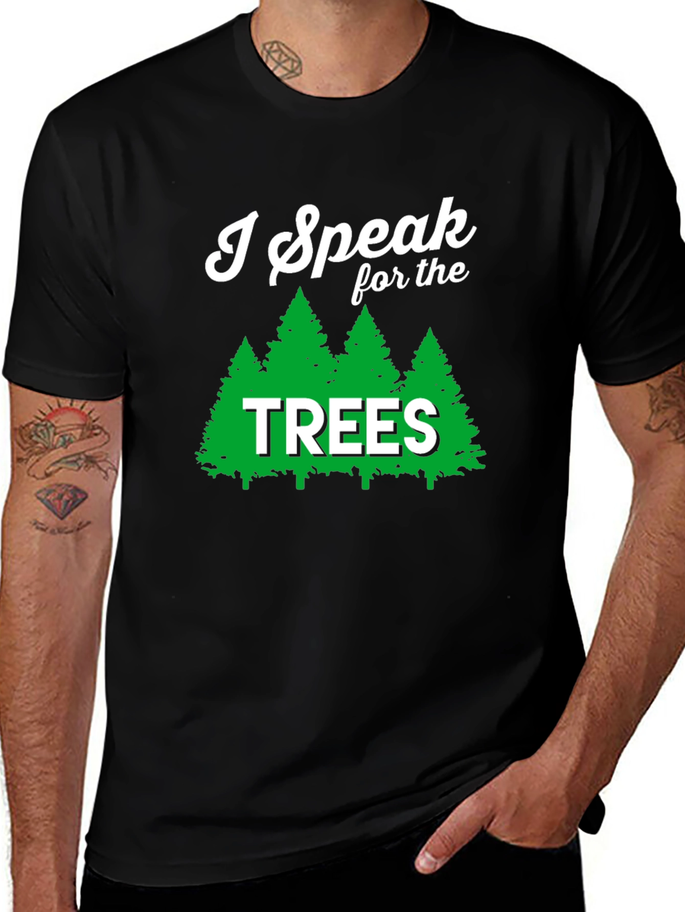 I Speak for the Trees Graphic T-Shirt