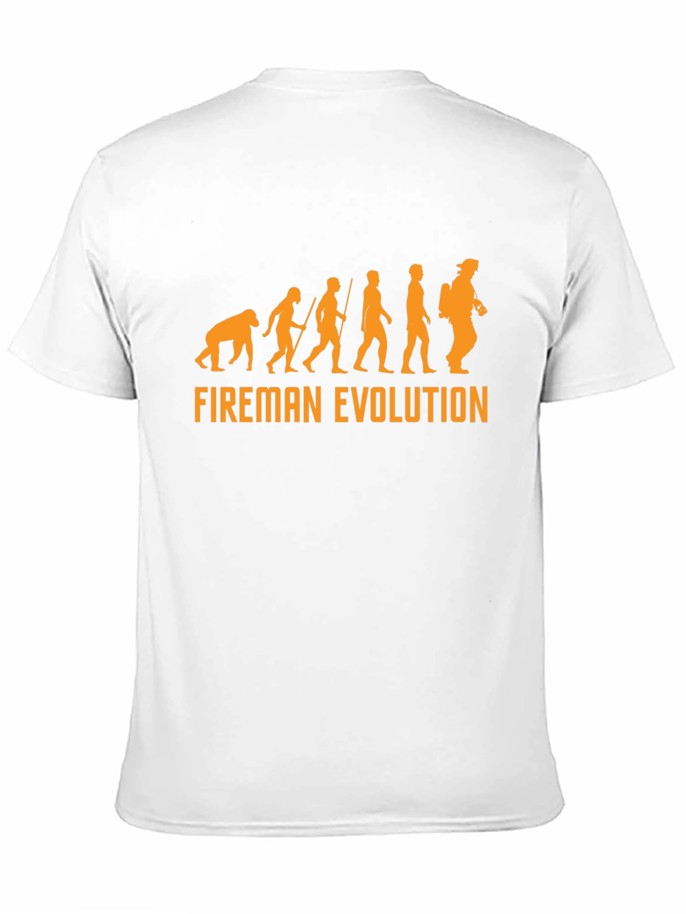 Fireman Evolution Graphic T-Shirt - Black