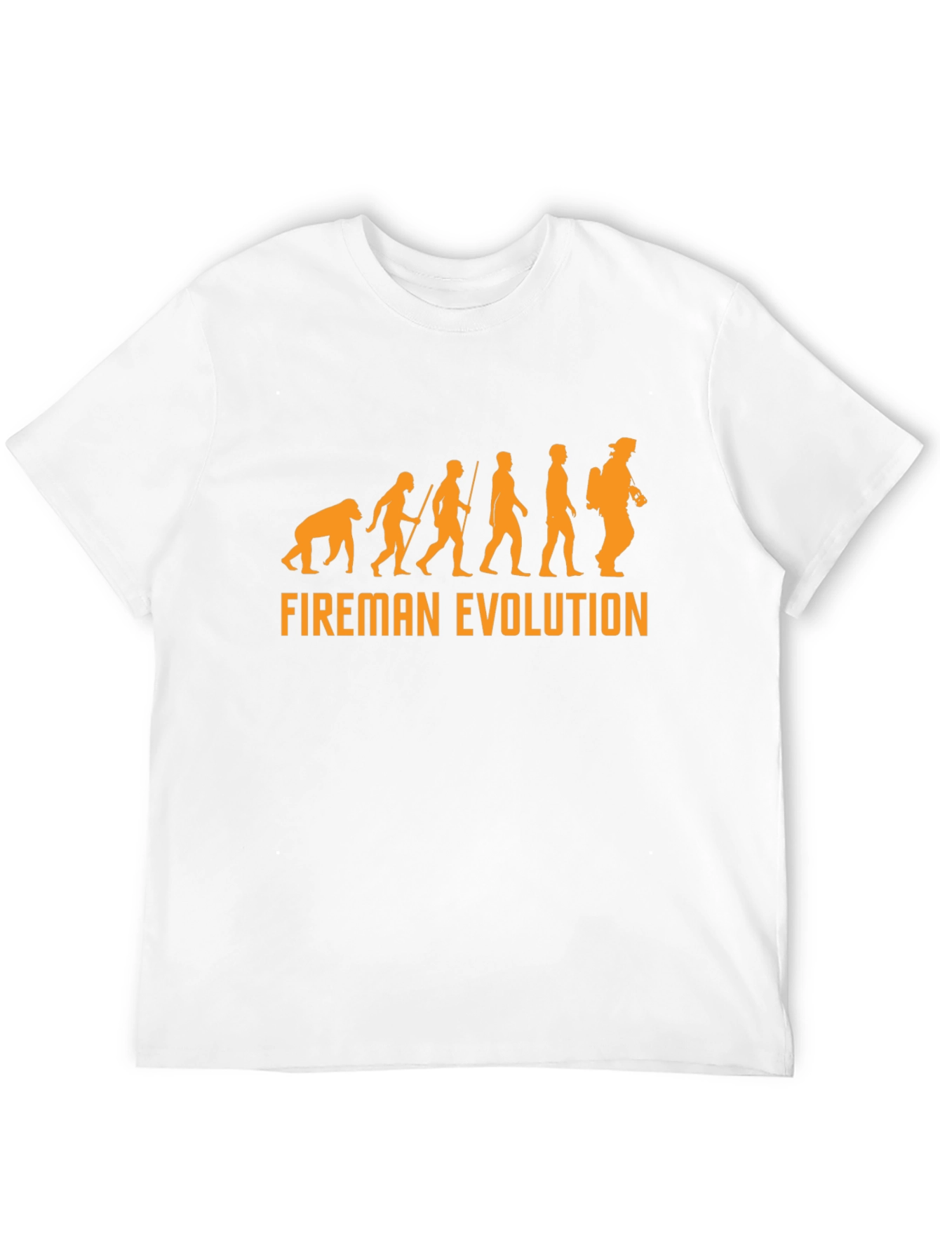Fireman Evolution Graphic T-Shirt - Black