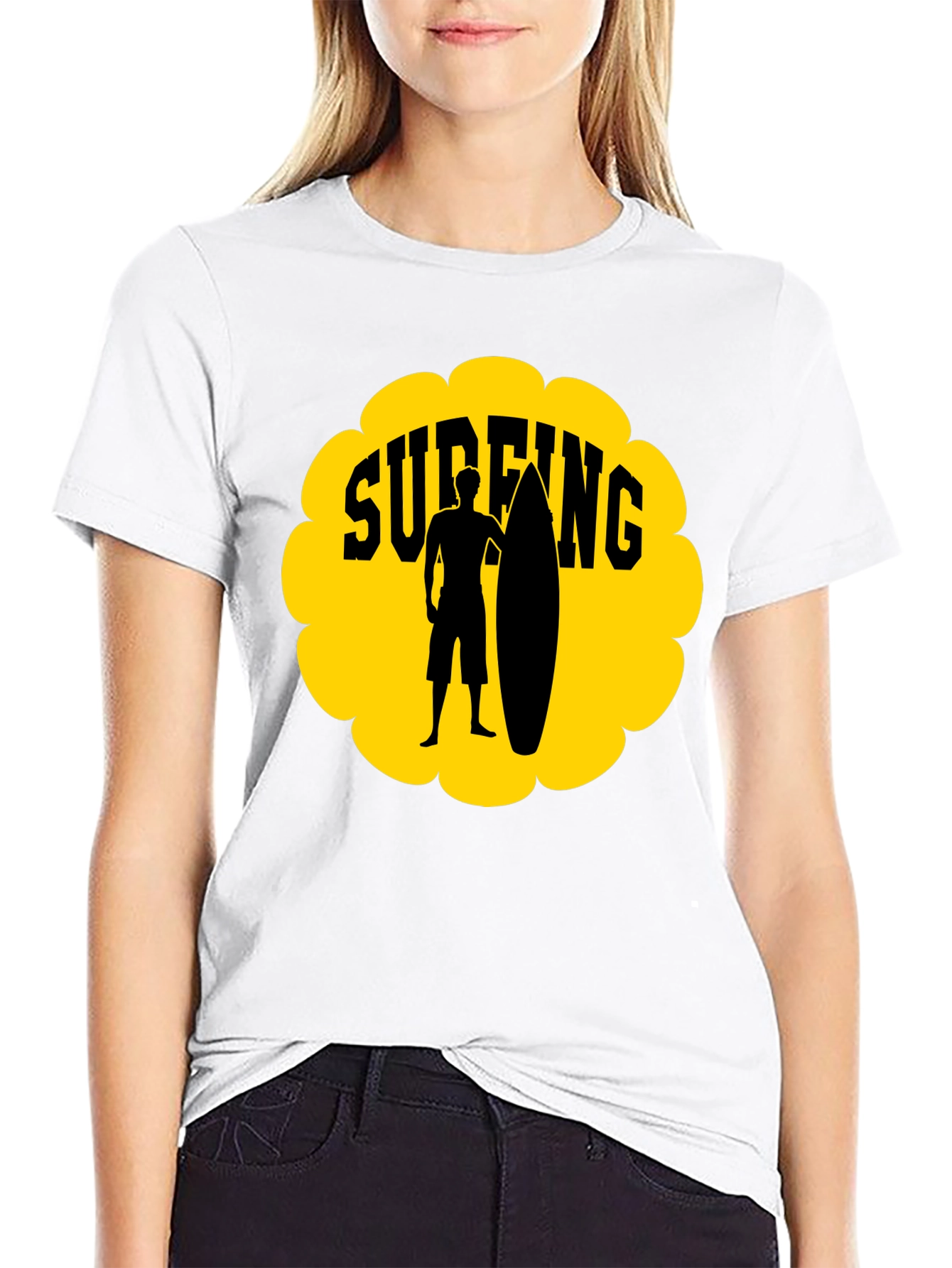 Surfing Graphic Tee - Stylish Summer Vibes