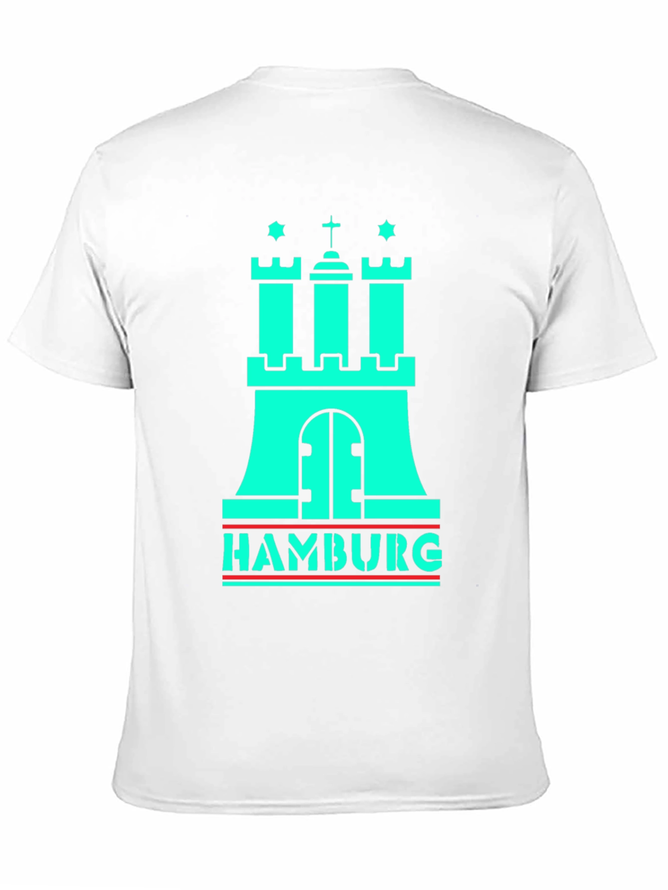 Hamburg Castle Graphic Tee - Black T-Shirt