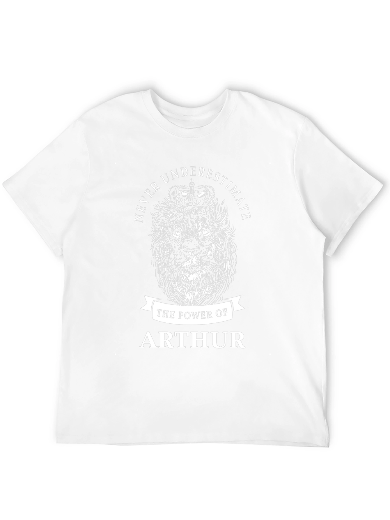Never Underestimate Arthur Lion T-Shirt