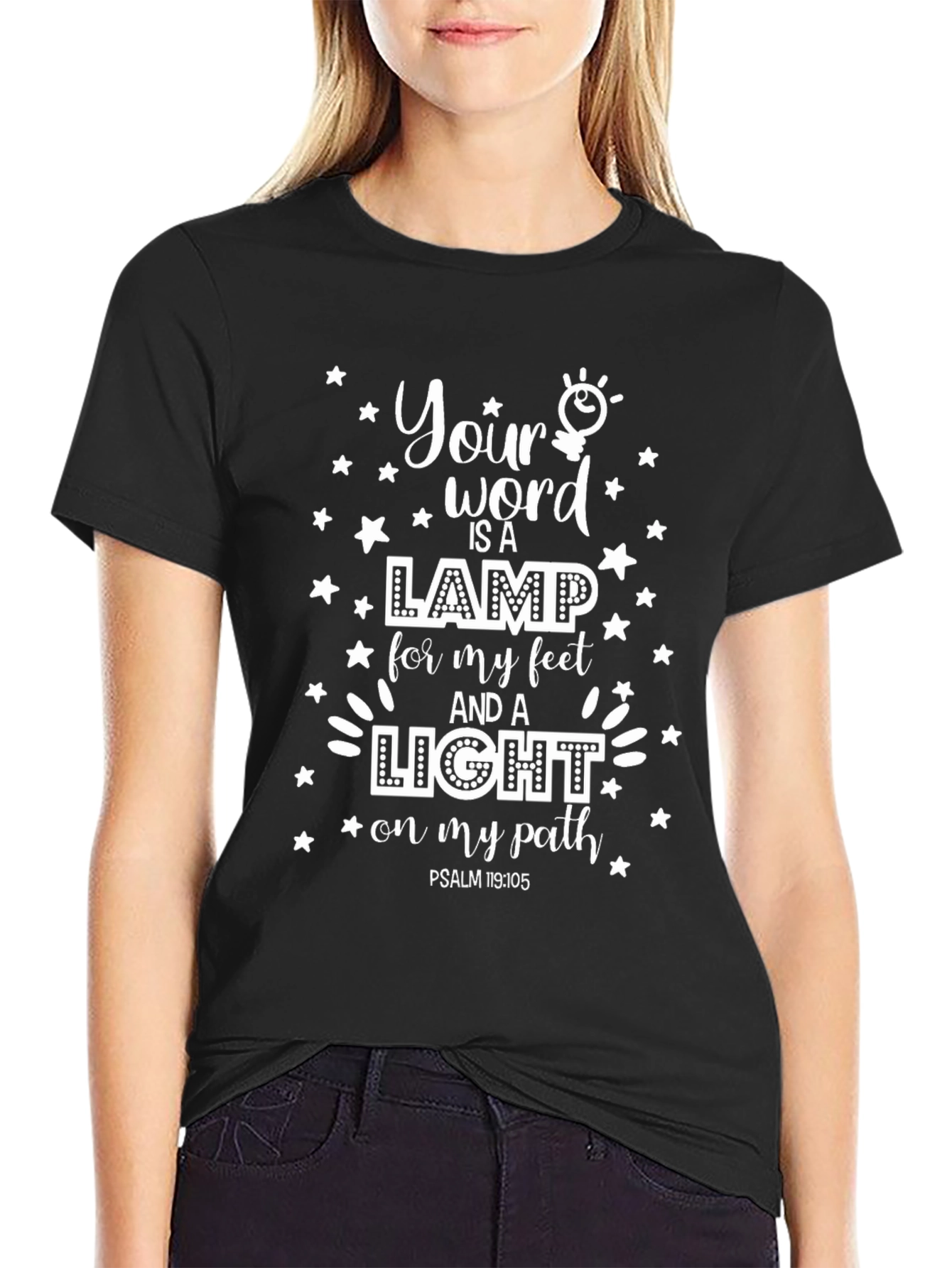 Faith-Based T-Shirt - Lamp Unto My Feet