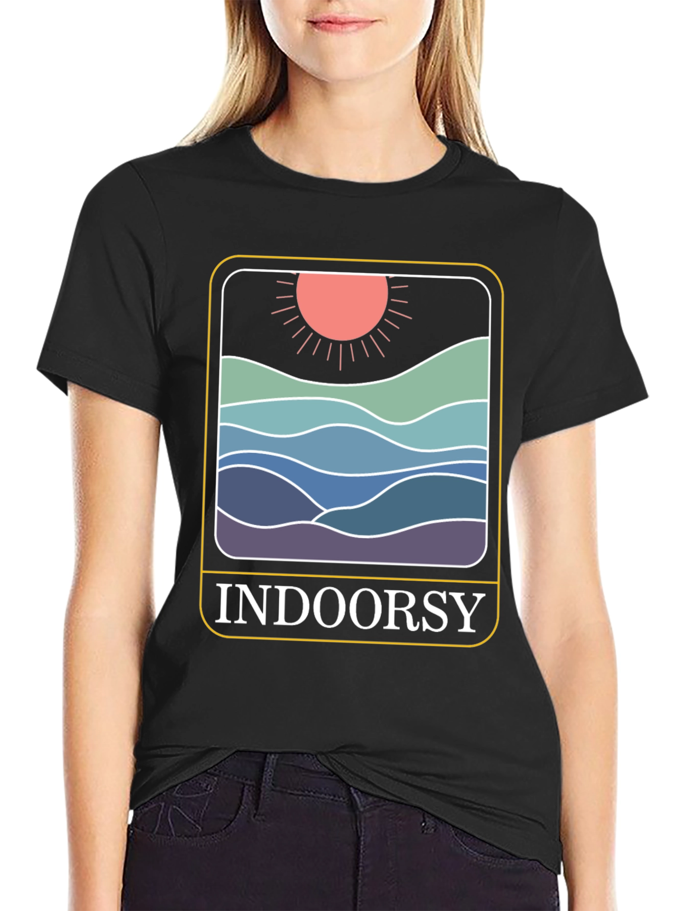 Indoorsy Graphic Tee - Cozy & Unique