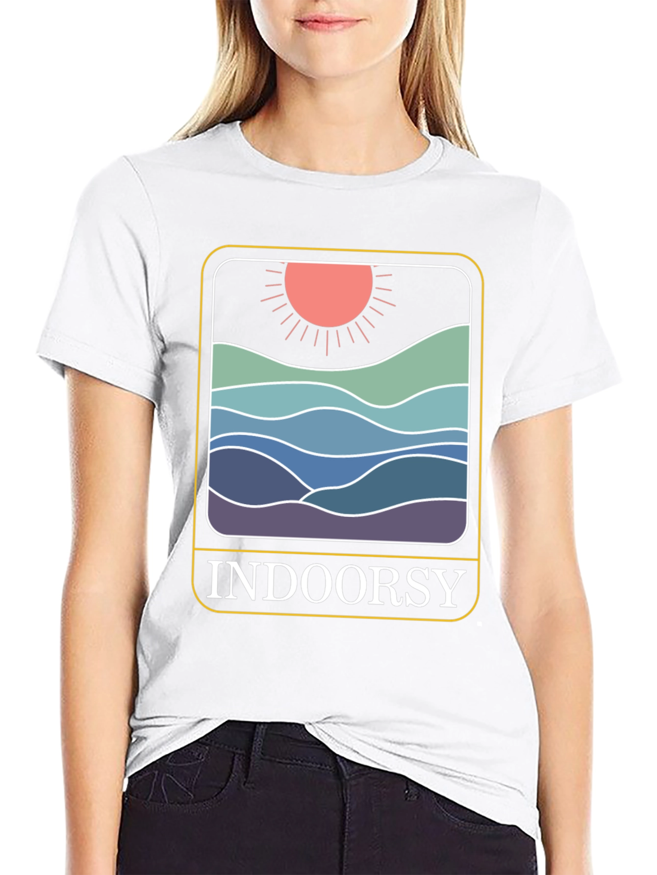 Indoorsy Graphic Tee - Cozy & Unique