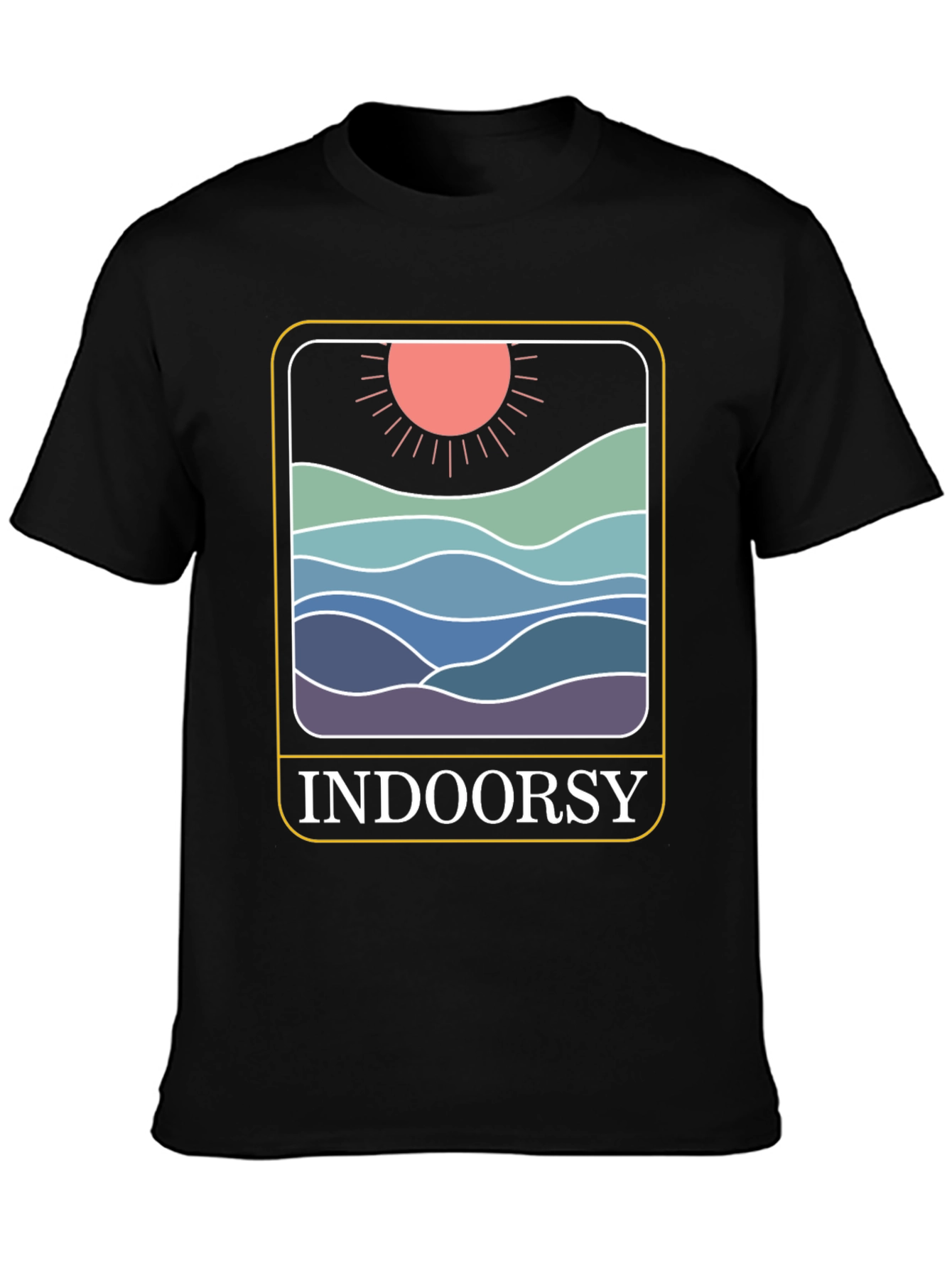 Indoorsy Graphic Tee - Cozy & Unique